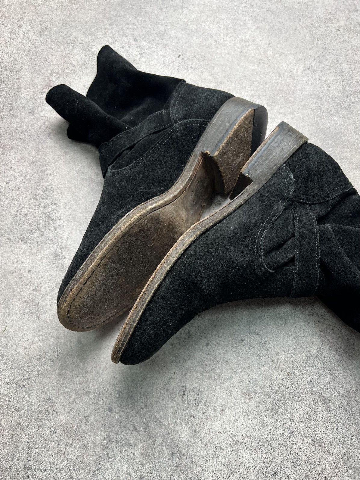 Iro IRO suede ankle belted boots Size US 10 / IT 40 - 7 Thumbnail