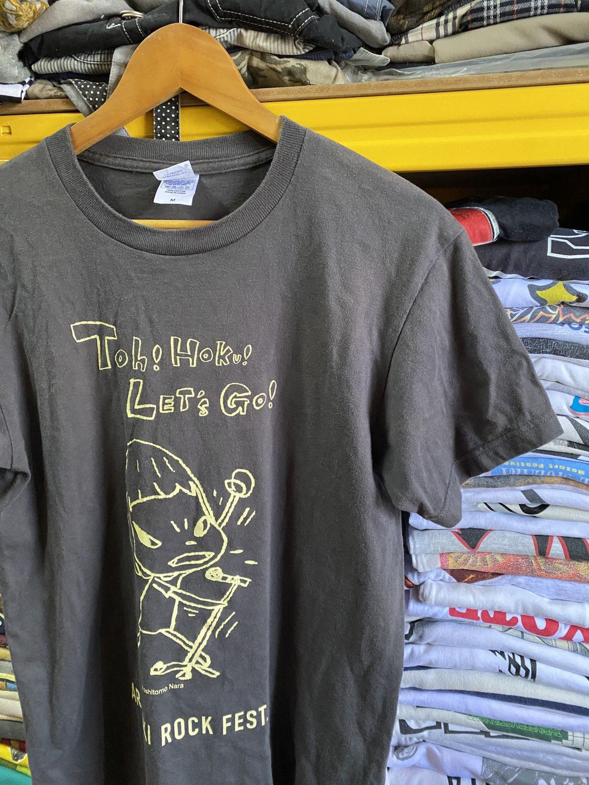 Japanese Brand Vintage Yoshitomo Nara Art t shirt Size US M / EU 48-50 / 2 - 2 Thumbnail