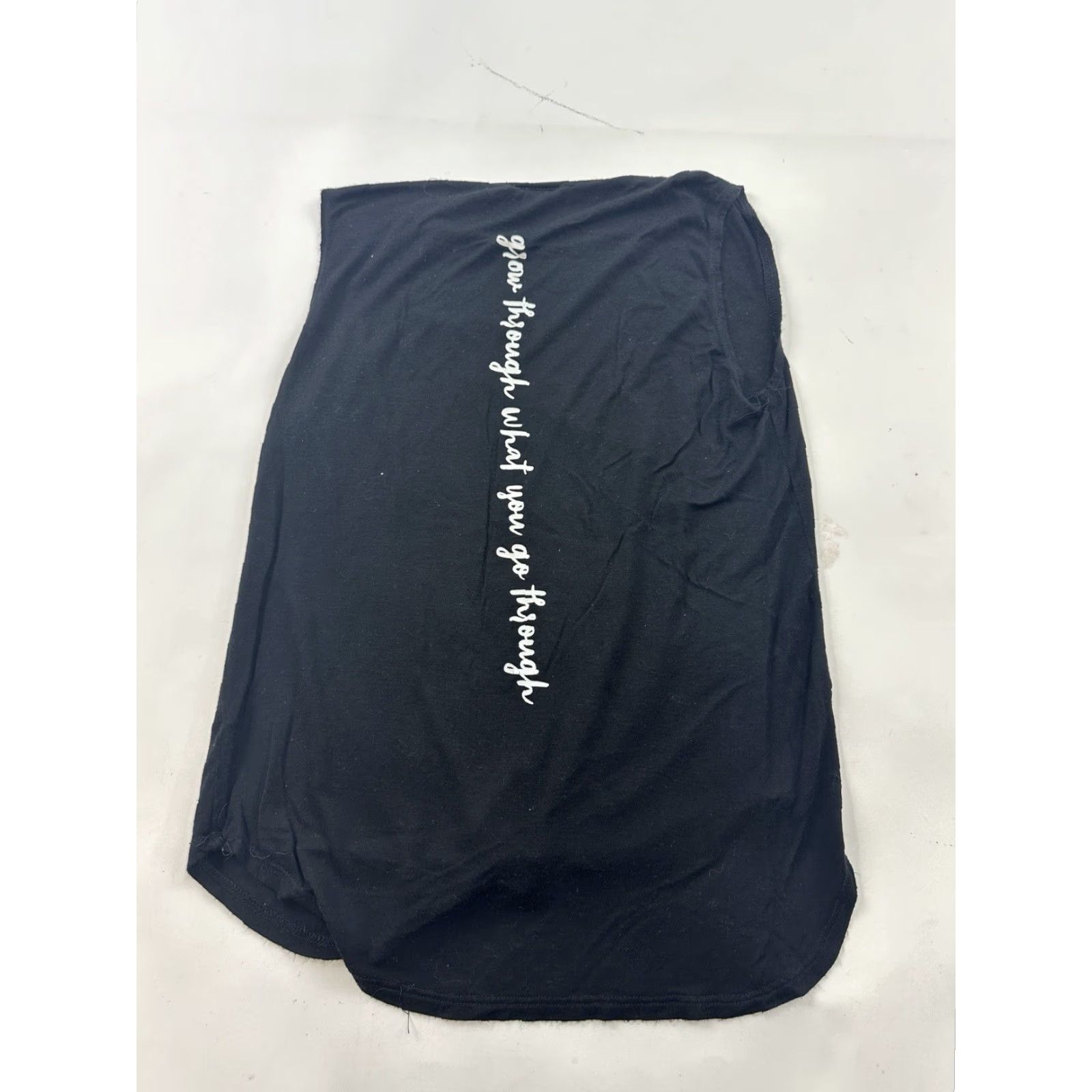 Vintage Dirtee Laundry Shirt Womens XS Black Tie Front Sunflower Graphic Sleeveless T-Shirt Regular All Seasons Lightweight Casual Womens Size XS / US 0-2 / IT 36-38 - 5 Thumbnail