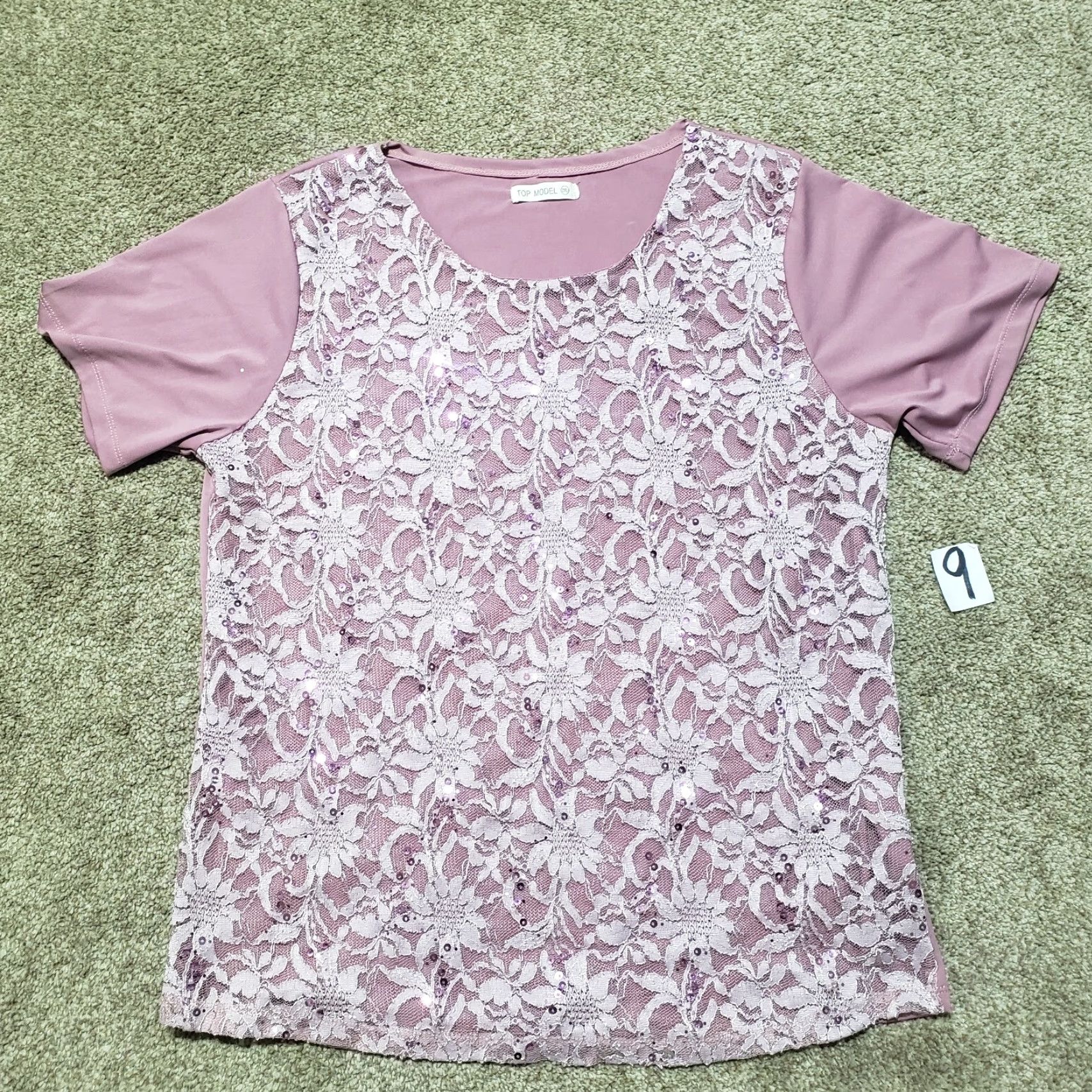 Pinko Top Model Pink Tank Top Shirt Adult Women's 2XL Casual Short Sleeve Size XXL / US 16-18 / IT 52-54 - 5 Thumbnail