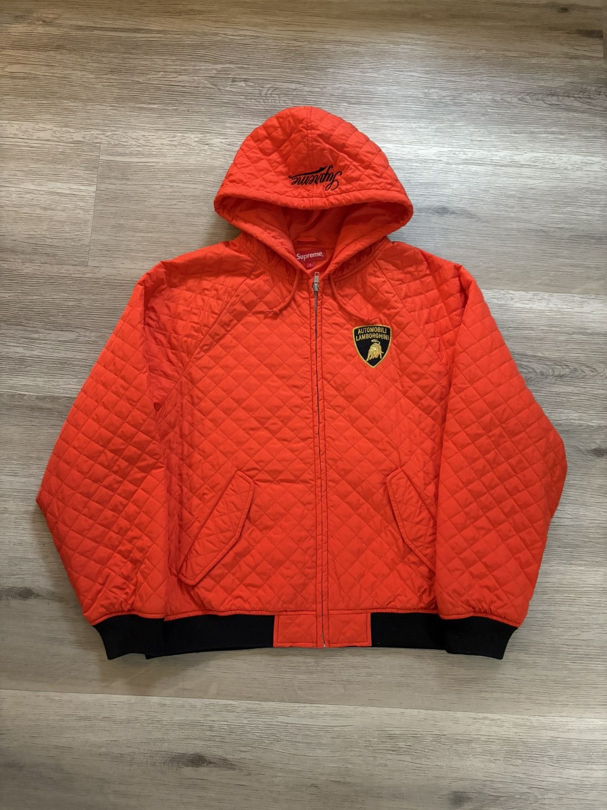 Supreme Supreme Automobili Lamborghini Hooded Work Jacket SS20 Size US L / EU 52-54 / 3 - 2 Thumbnail