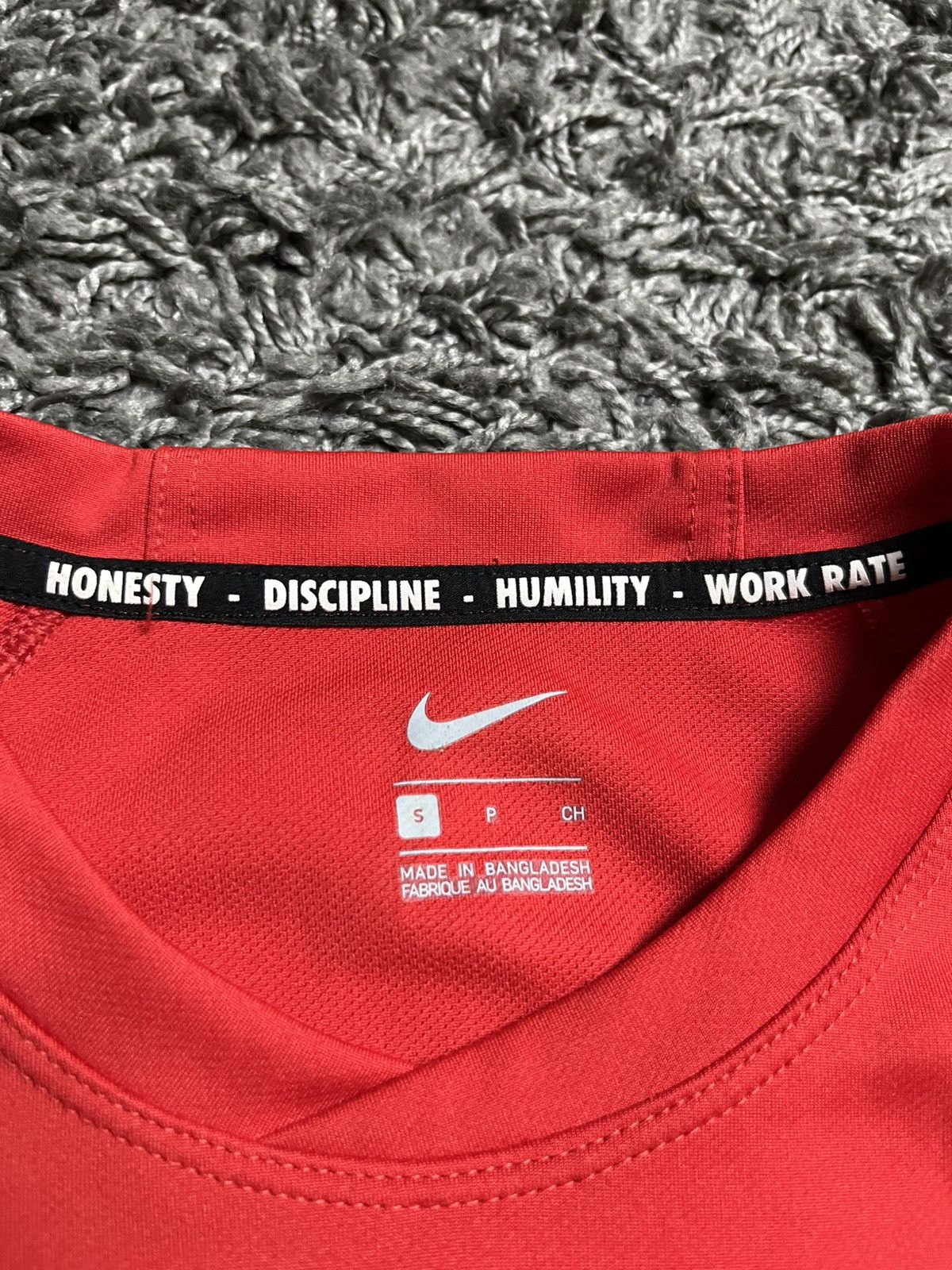 Nike Nike x Saracens Rugby Allianz Training Shirt Red Size US S / EU 44-46 / 1 - 5 Thumbnail