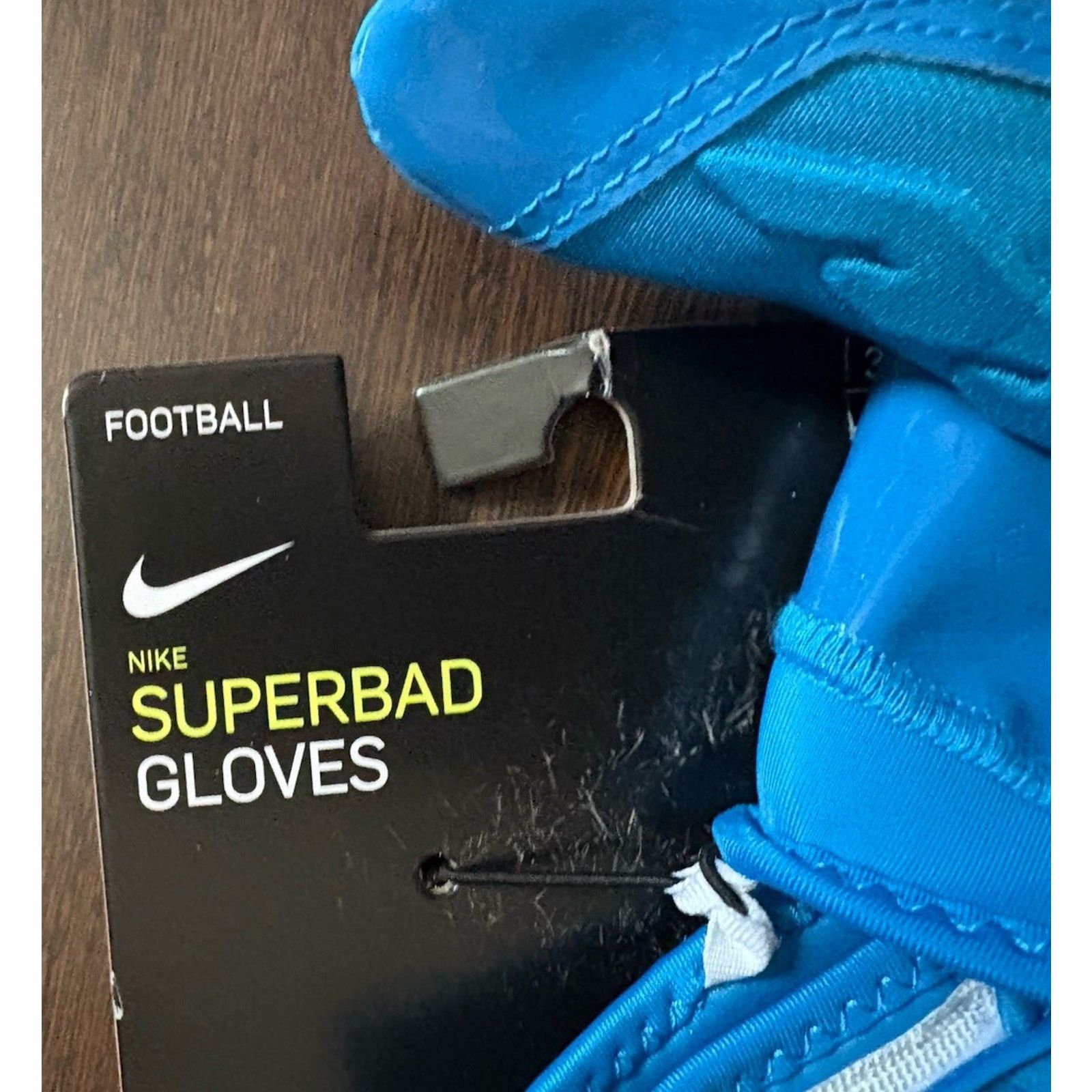 Nike Nike Superbad 6.0 NFL Marina Blue Football Gloves Sz3XL RARE Size ONE SIZE - 2 Thumbnail
