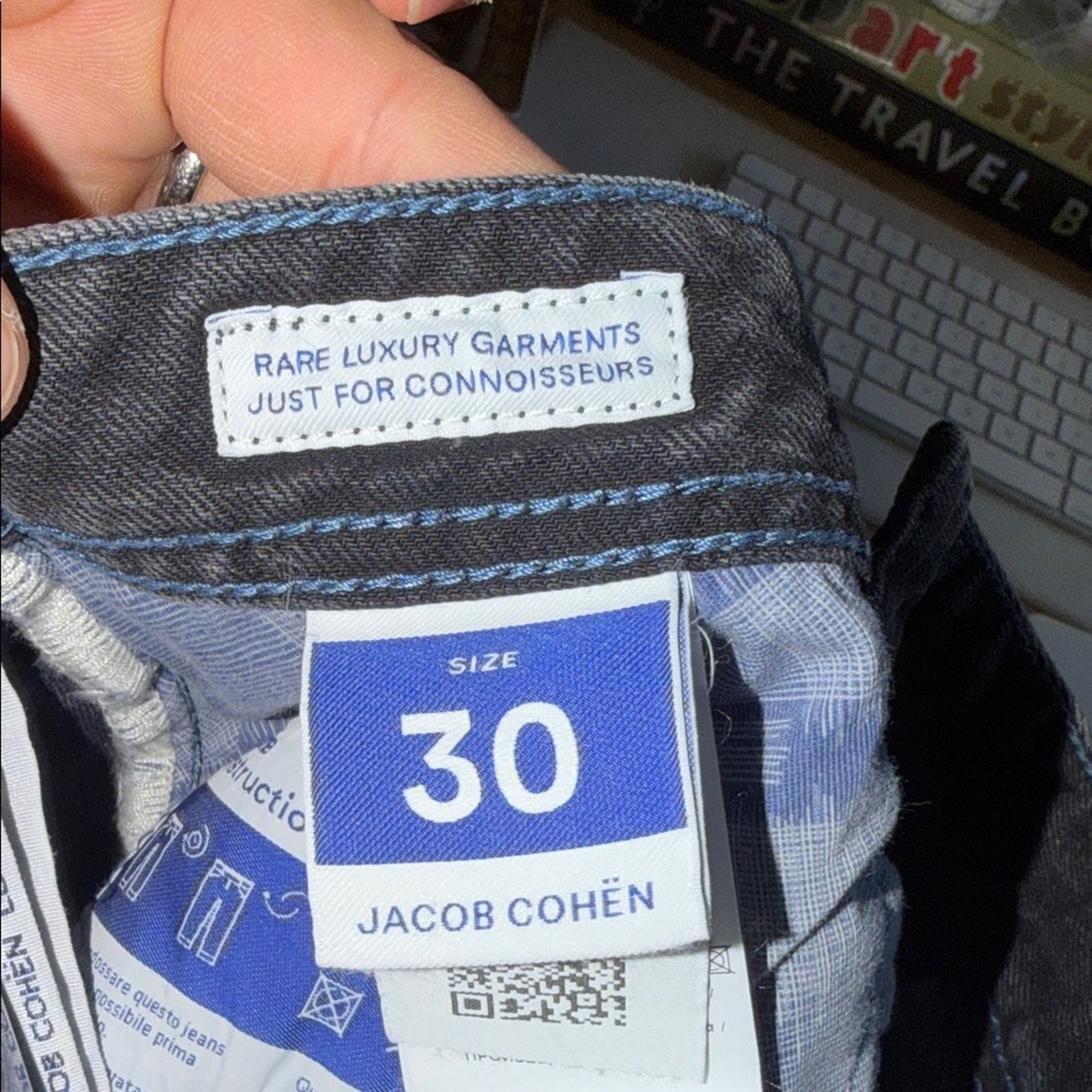 Jacob Cohen Jacob Cohen Dark Gray Bard Men's Jeans Size 30 Size US 30 / EU 46 - 10 Thumbnail