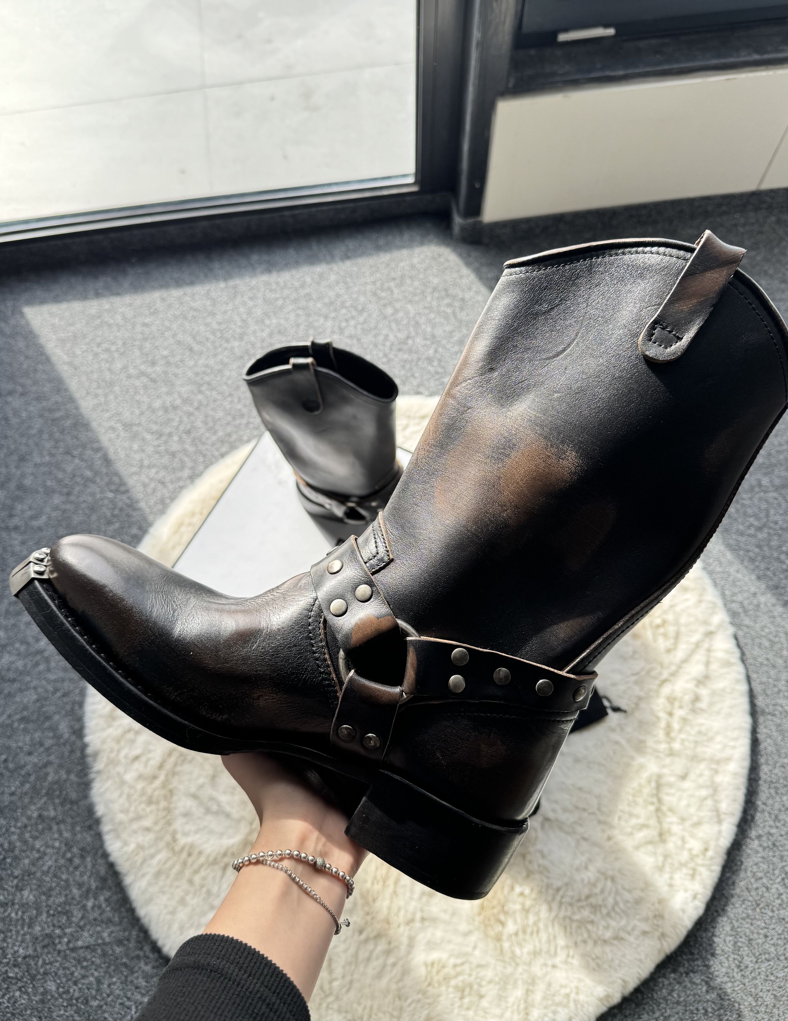 Dsquared2 Dsquared leather brown cowboy boots 44 Size US 11 / EU 44 - 2 Thumbnail