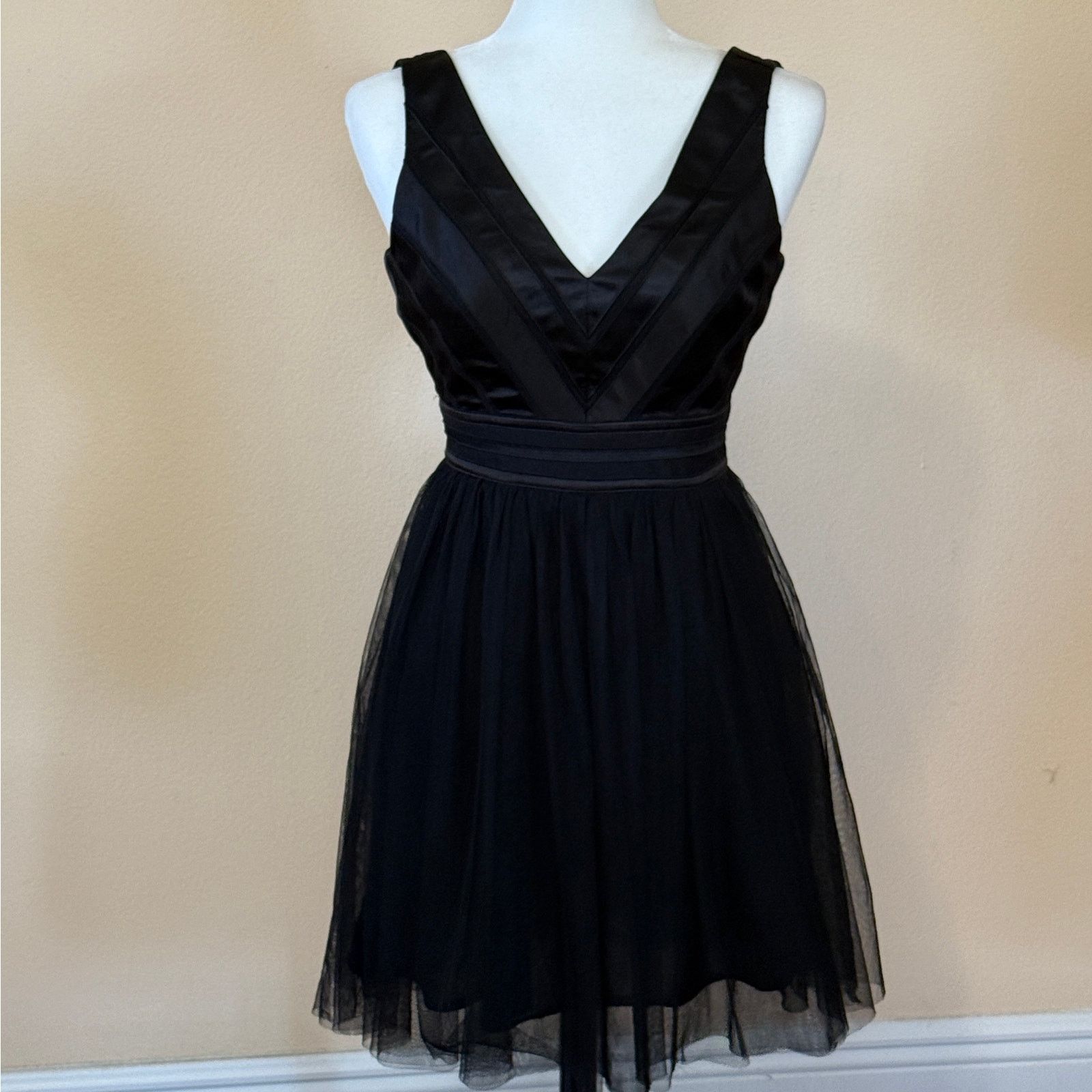 anthropologie black cocktail dress Black Asymmetric-Cut-Out Midi-Dress
