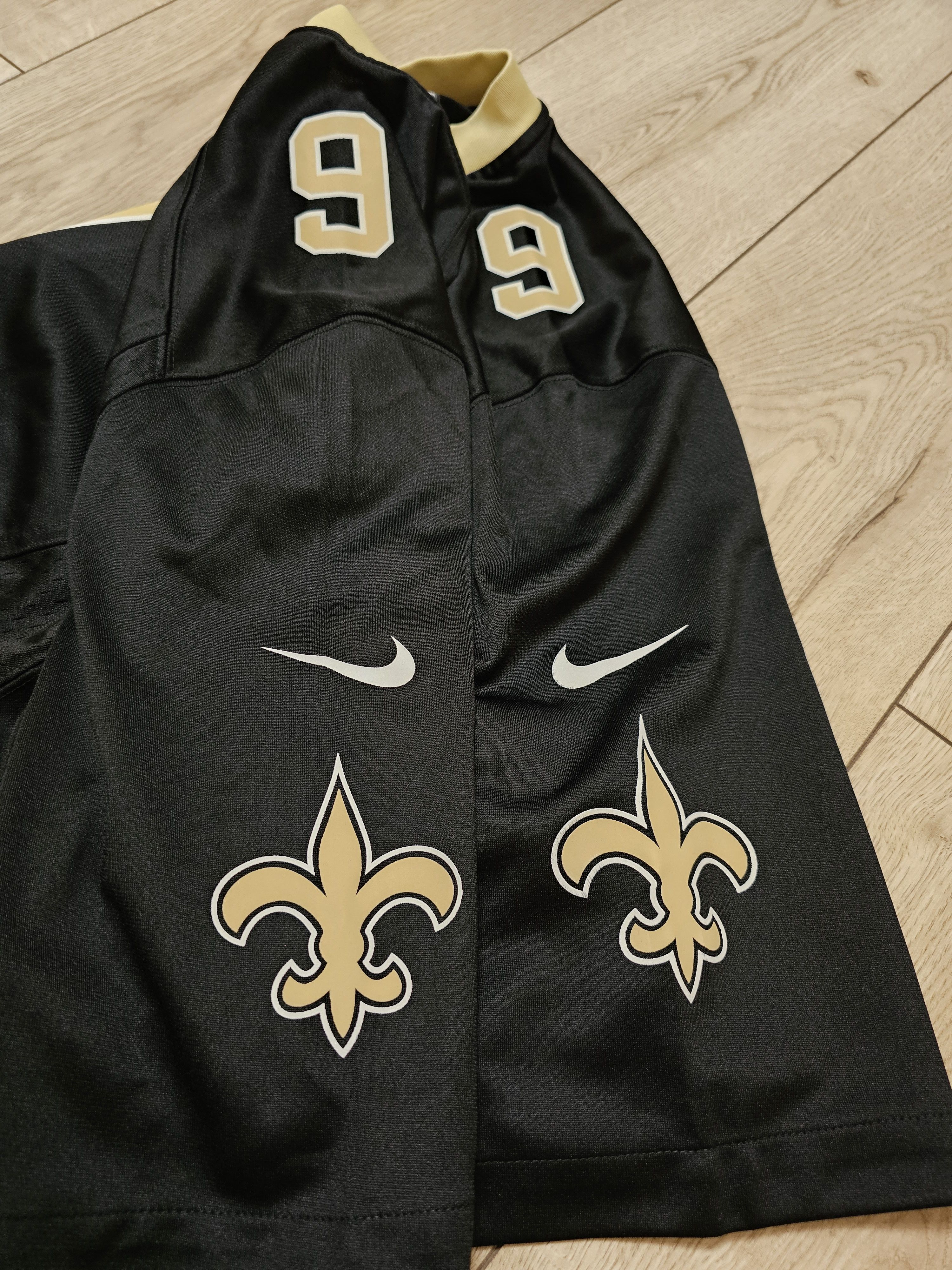 NFL NEW ORLEANS SAINTS JERSEY BREES JERSEY NFL AMERICAN FOOTBALL Size US XXL / EU 58 / 5 - 5 Thumbnail