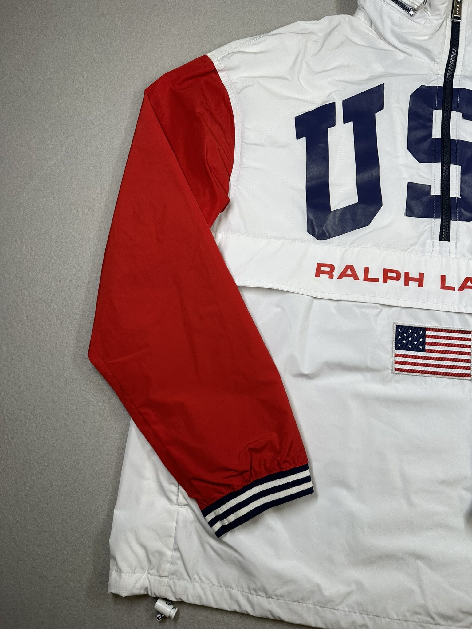 Polo Ralph Lauren Ralph Lauren USA Olympic Team Anorak Jacket White Red Blue Size US M / EU 48-50 / 2 - 12 Thumbnail
