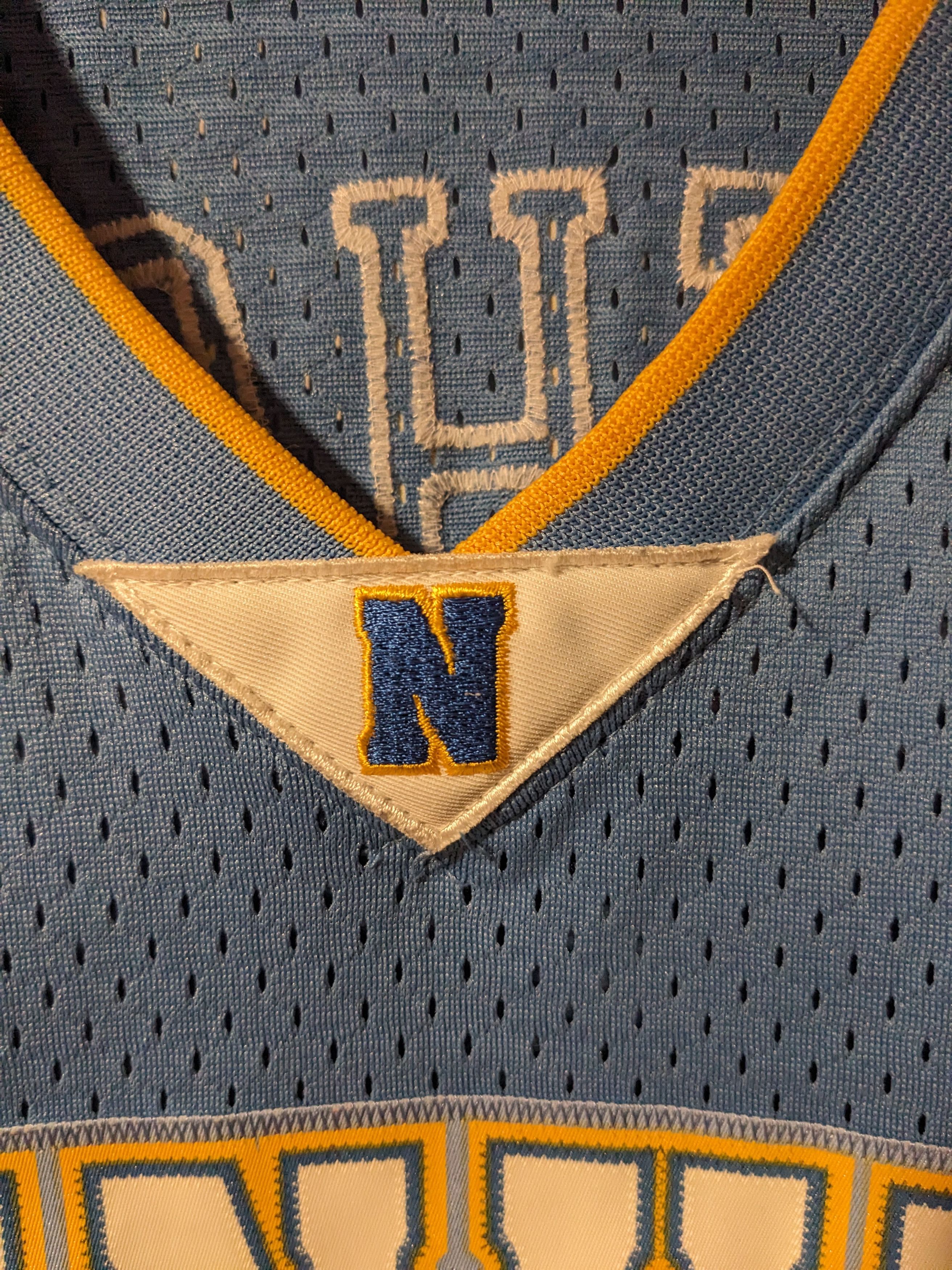 Nike × Vintage Vintage Y2k Denver Nuggets Anthony Nike Basketball Jersey Size US XL / EU 56 / 4 - 4 Thumbnail