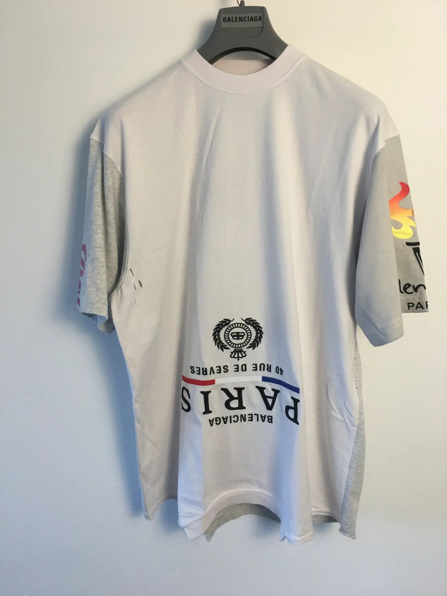 Balenciaga SS'23 Deconstructed T-shirt Size US L / EU 52-54 / 3 - 1 Thumbnail