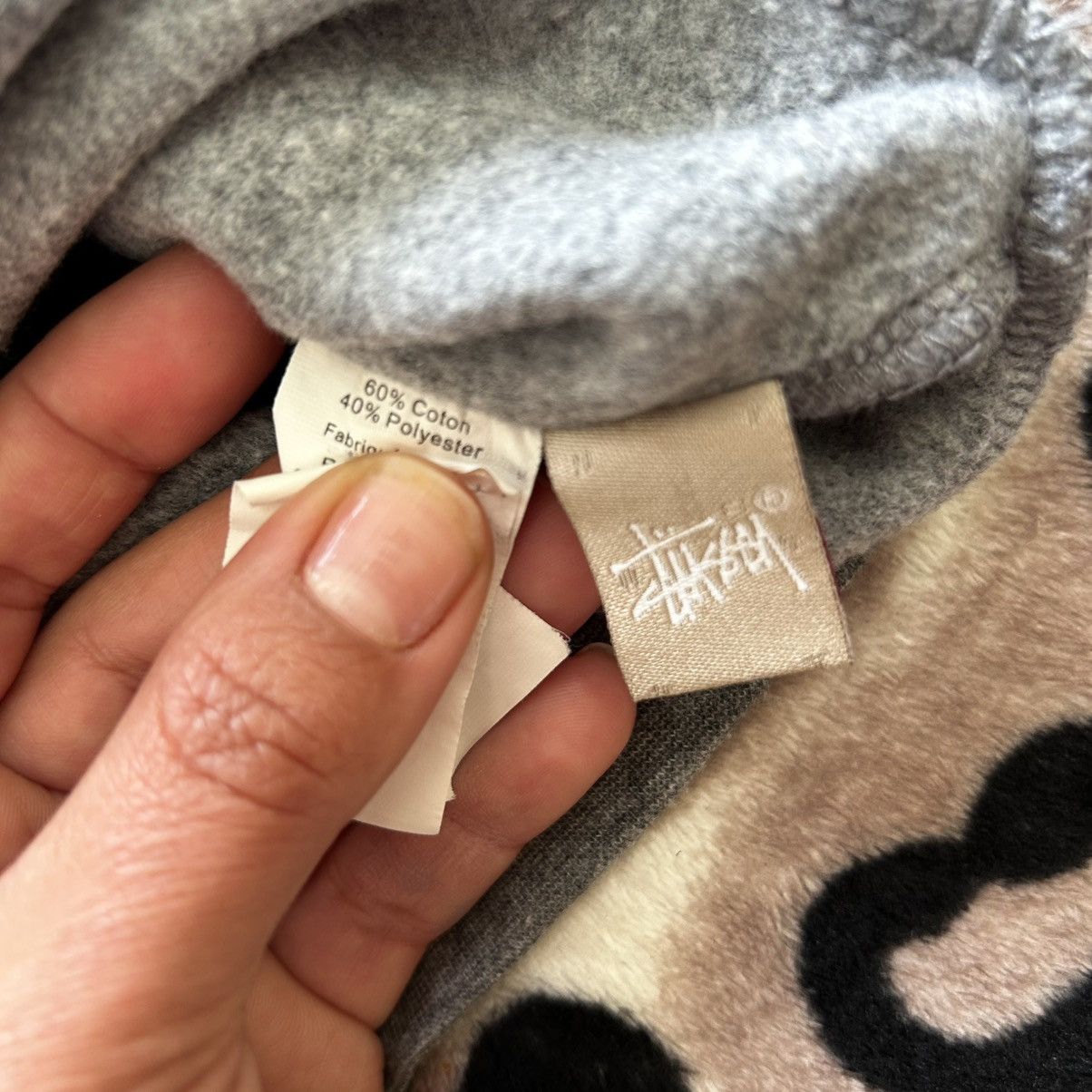 Stussy Authentic Stussy Vintange Y2K 8 Ball Grey Cropped Sweatshirt Size XS / US 0-2 / IT 36-38 - 8 Thumbnail