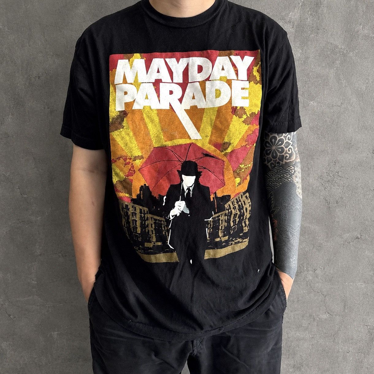 Band Tees Y2K Mayday Parade – A Lesson In Romantics Tour Tee Size US L / EU 52-54 / 3 - 1 Thumbnail