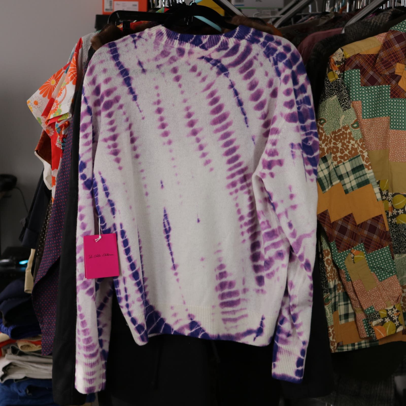 The Elder Statesman The Elder Statesman Ripple Tranquility Cashmere Sweater Size US S / EU 44-46 / 1 - 4 Thumbnail