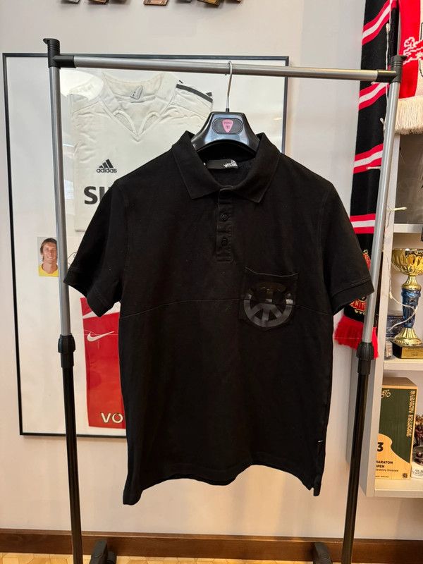 Moschino Polo Shirt Love Moschino Pocket Logo Black Shirt M Size US M / EU 48-50 / 2 - 1 Thumbnail
