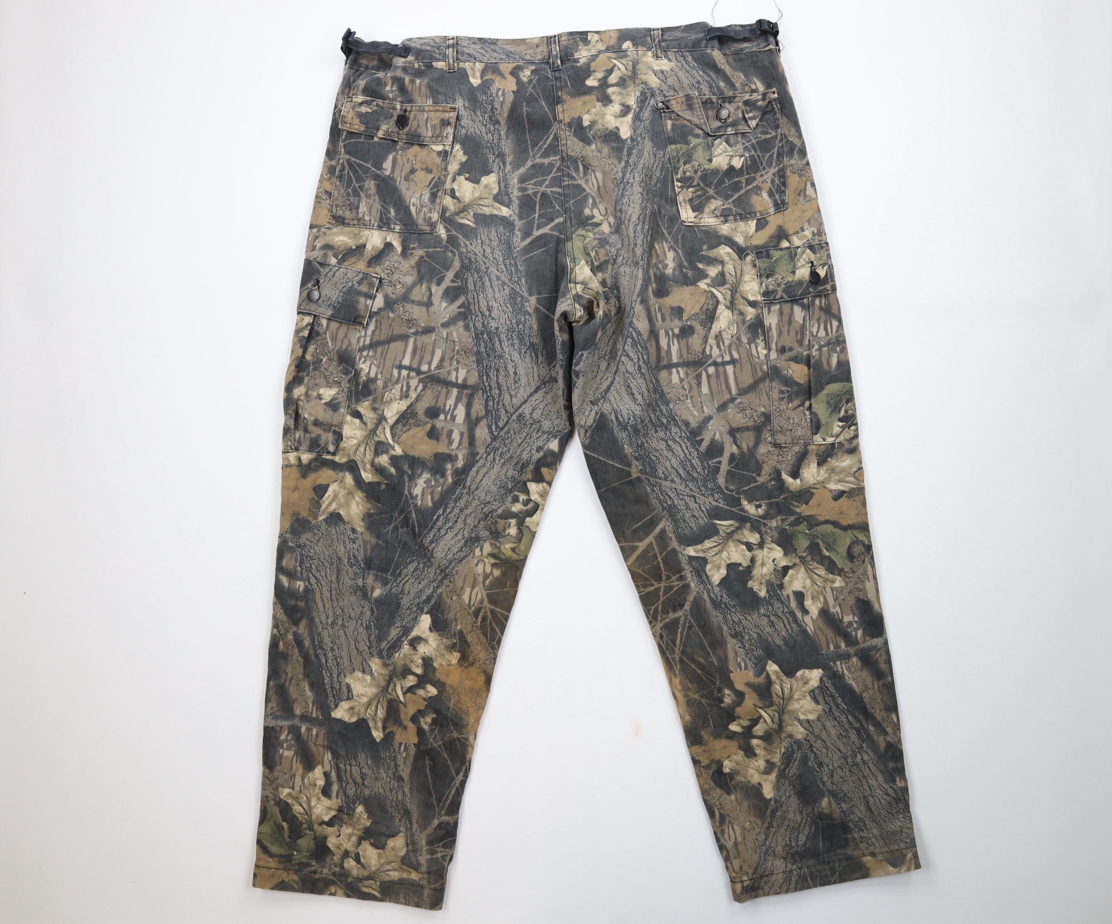 Vintage Vintage 90s Streetwear Camouflage Wide Leg Cargo Pants USA Size US 40 / EU 56 - 8 Thumbnail