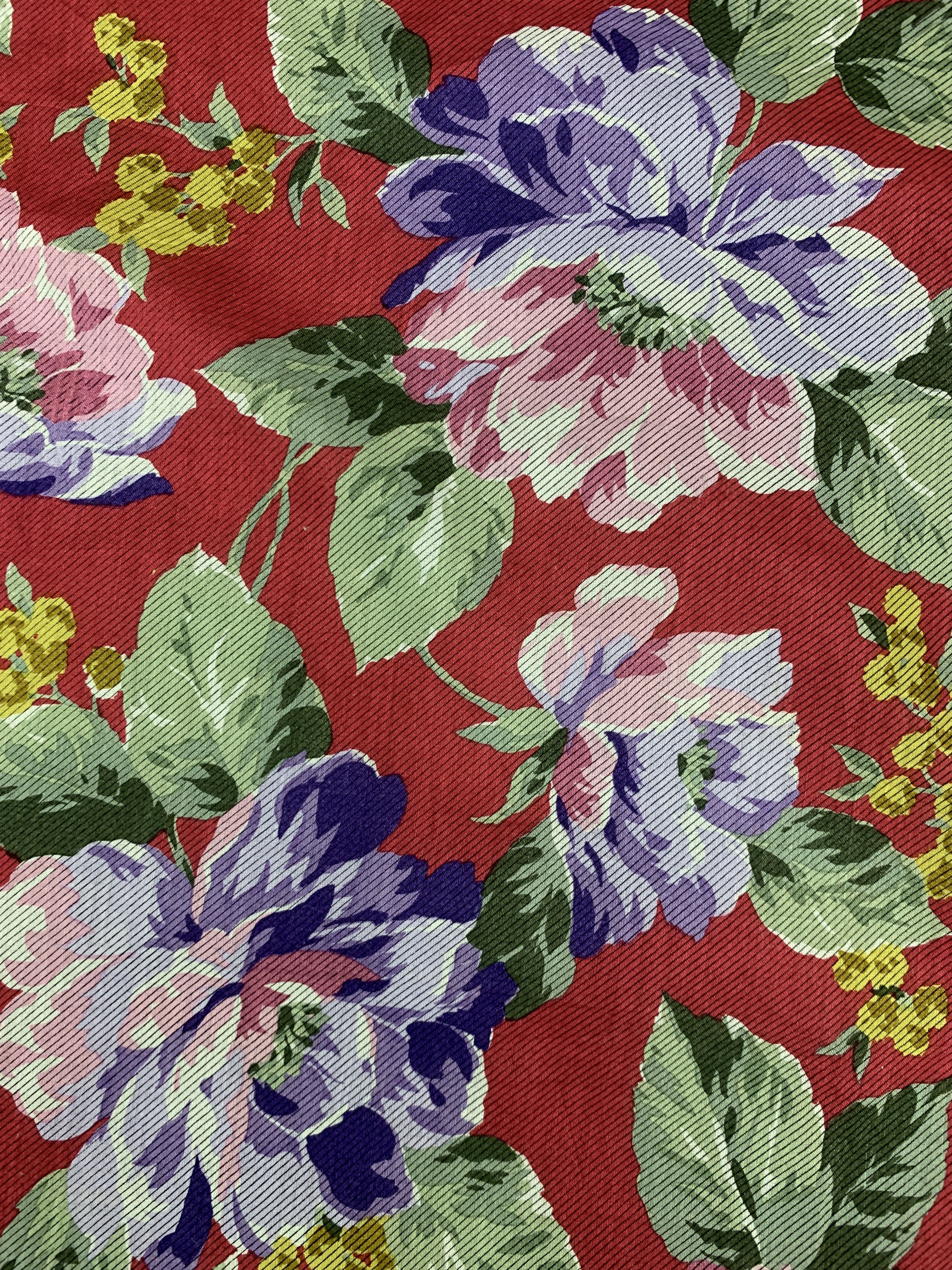 Vintage × Yves Saint Laurent Vintage Yves Saint Laurent Handkerchief Scarf - HKA1002 Size ONE SIZE - 5 Thumbnail