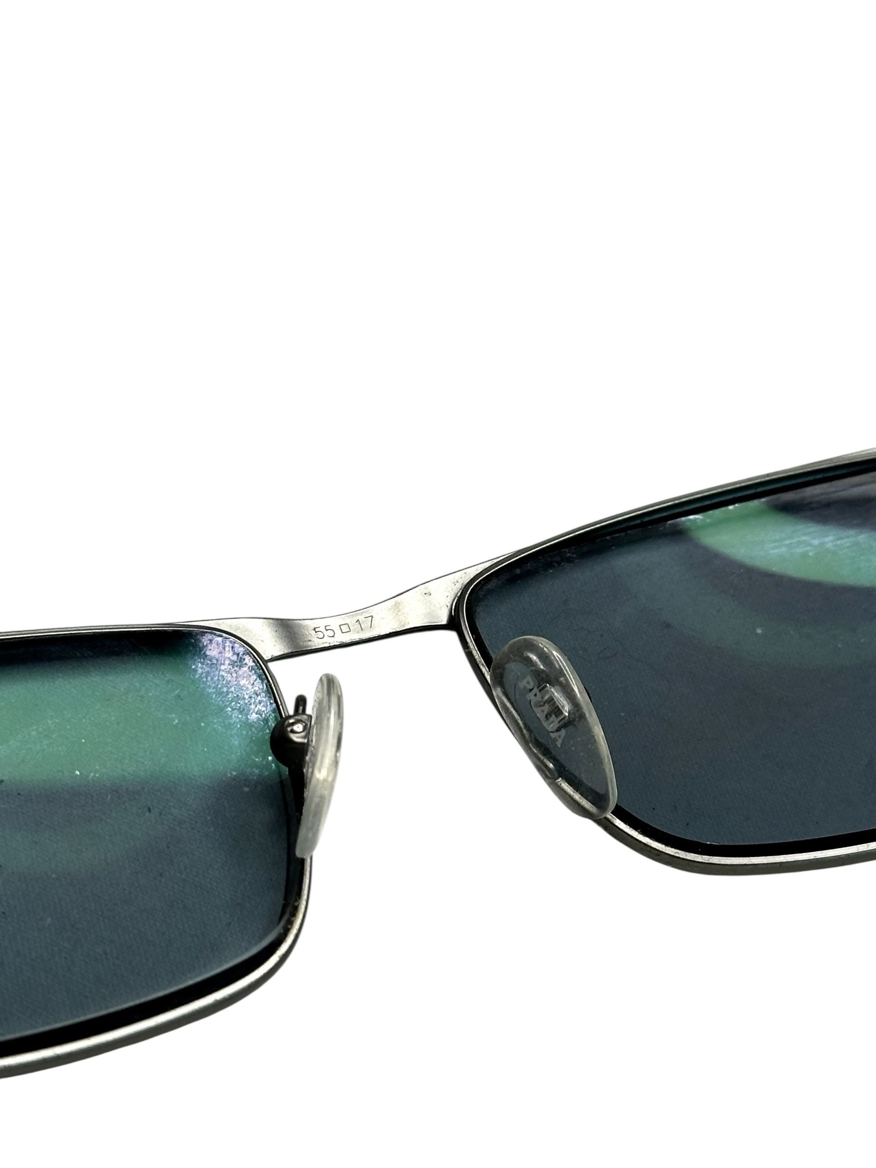 Prada Prada Wayfarer Rubber Sunglasses Size ONE SIZE - 6 Thumbnail