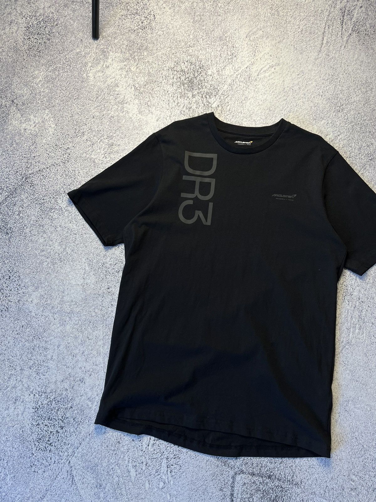 Vintage Mclaren big logo Black t-shirt tee 90s racing moto rare Size US XL / EU 56 / 4 - 2 Thumbnail