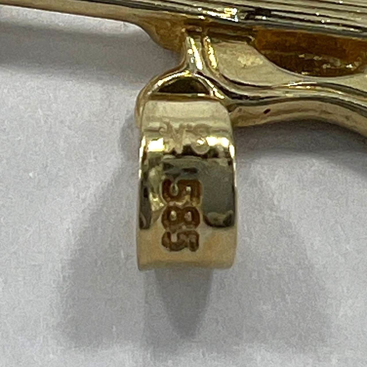 Other 14K Yellow Gold Guitar Pendant – Artistic and Elegant Design Size ONE SIZE - 3 Thumbnail