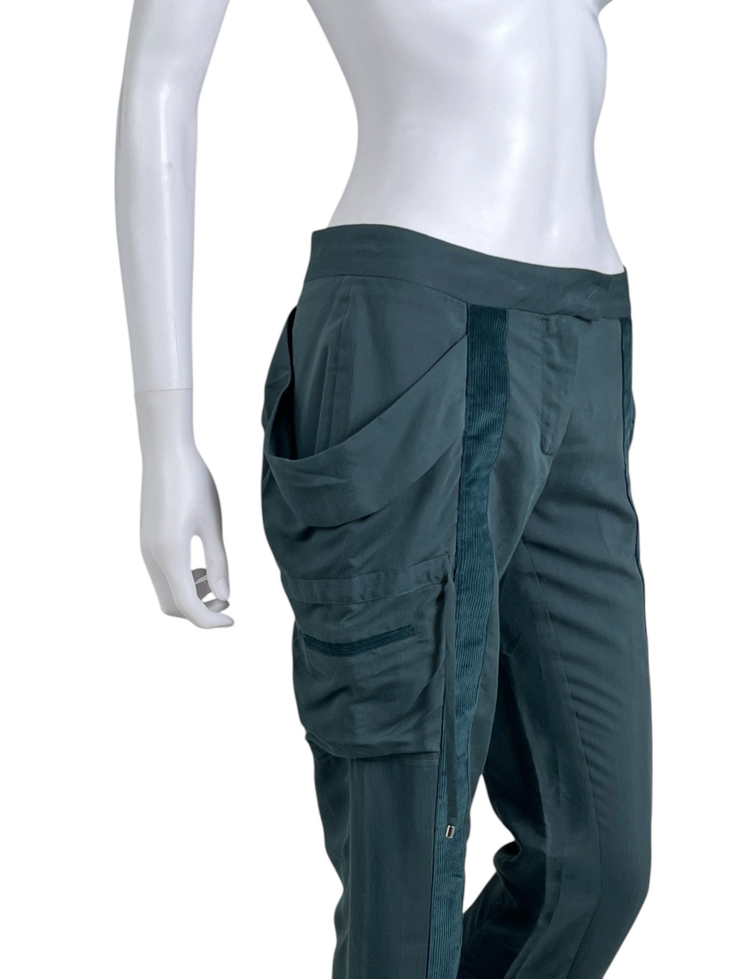 Roberto Cavalli F/W 2011 Viscosa Green Pants Size 27" / US 4 / IT 40 - 8 Thumbnail