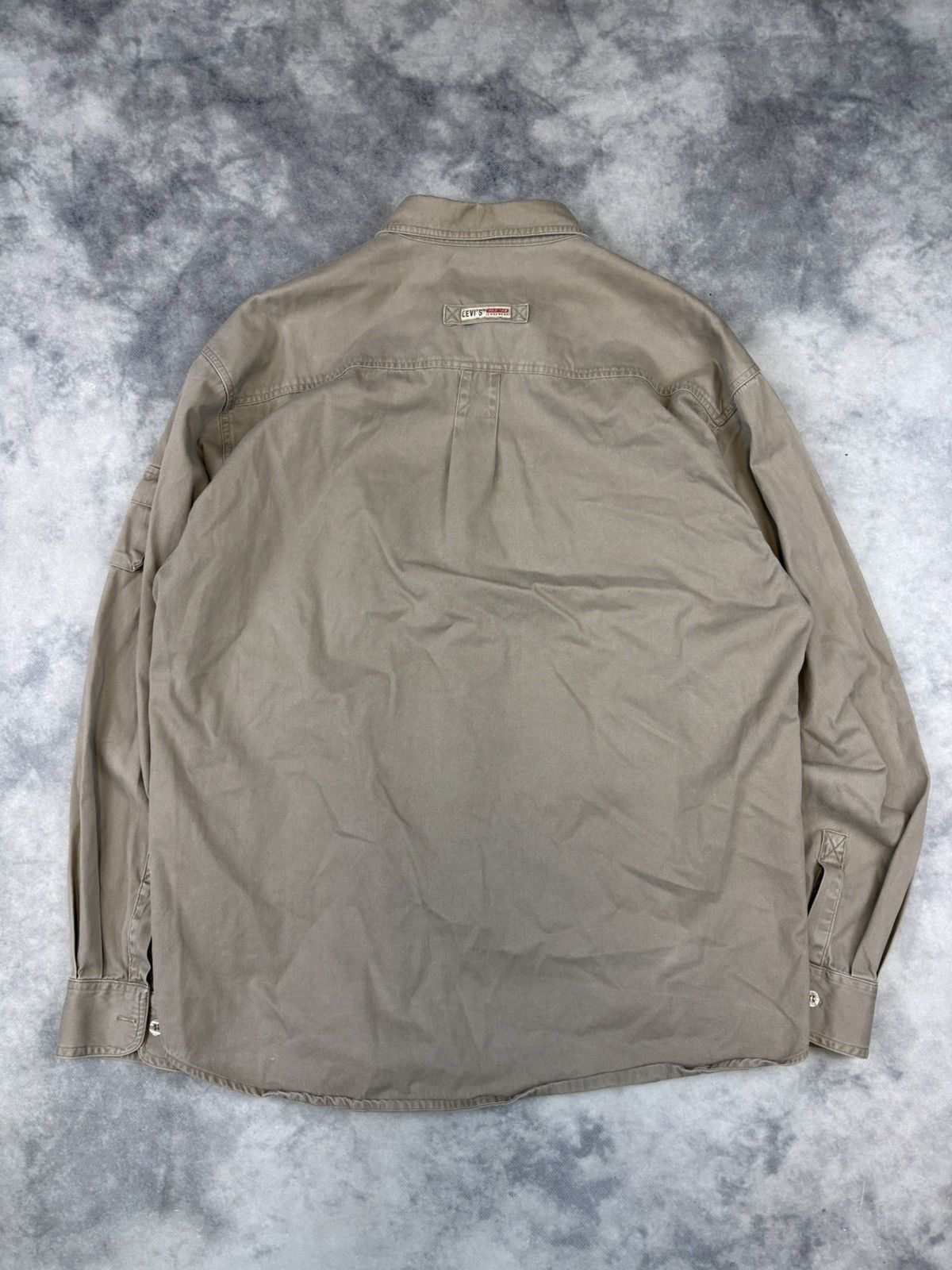 Levi's × Vintage Vintage Levis 2005 Shirt Jacket Workwear Oversize Streetwear Size US XL / EU 56 / 4 - 9 Thumbnail
