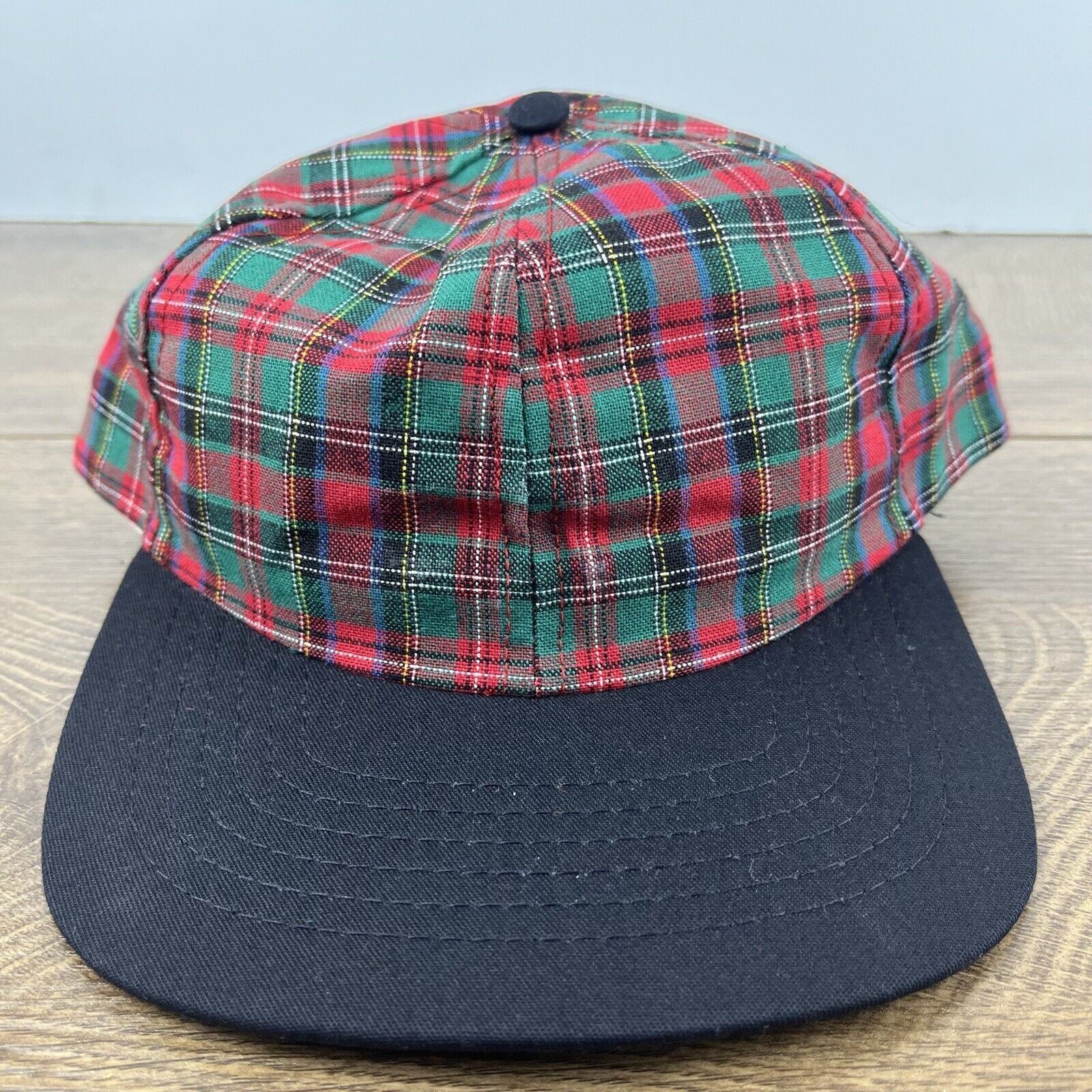 Other Red Green Christmas Snapback Hat Red Cap Hat Adjustable Hat Size ONE SIZE - 3 Thumbnail