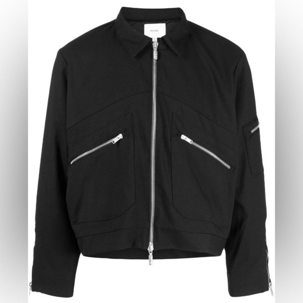 Rhude Rhude Sambac Suiting Jacket Bomber Black Men’s Size Small Size US S / EU 44-46 / 1 - 1 Thumbnail