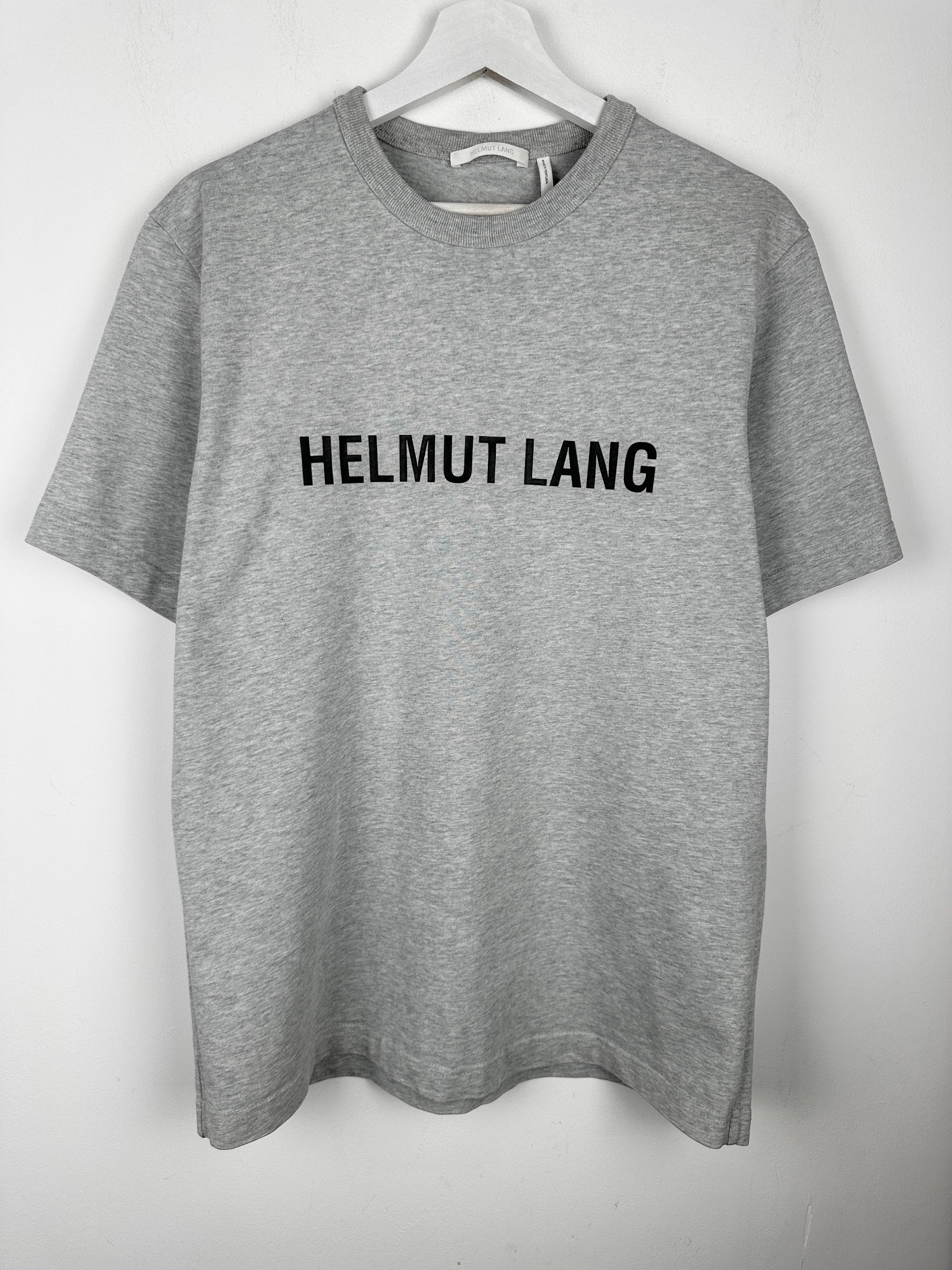 Helmut Lang Helmut Lang Big Logo T Shirt Tee Size US M / EU 48-50 / 2 - 1 Thumbnail