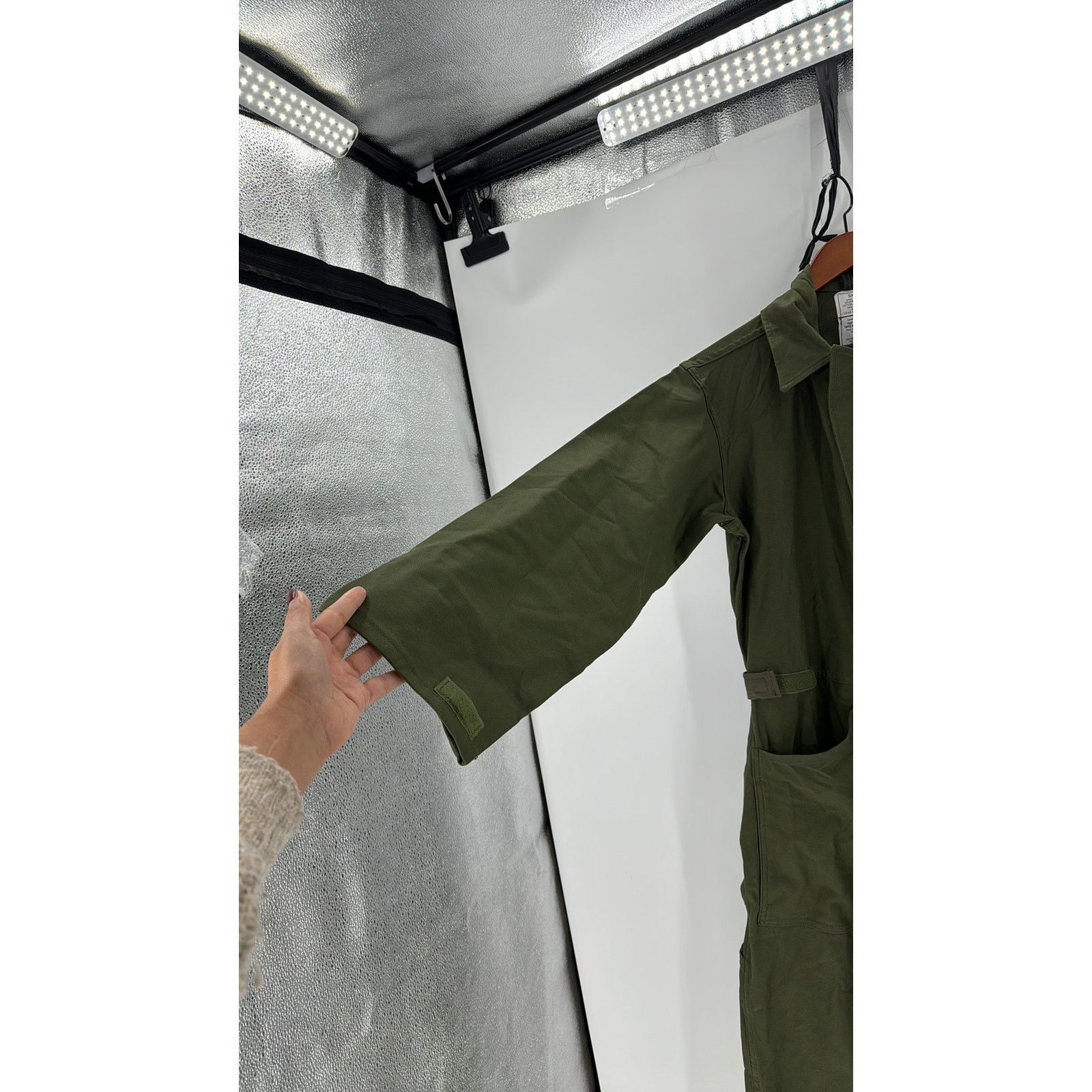 Other USAF Military ARMY Airforce Flight Suit Coveralls Size small Size 26" / US 2 / IT 38 - 4 Thumbnail