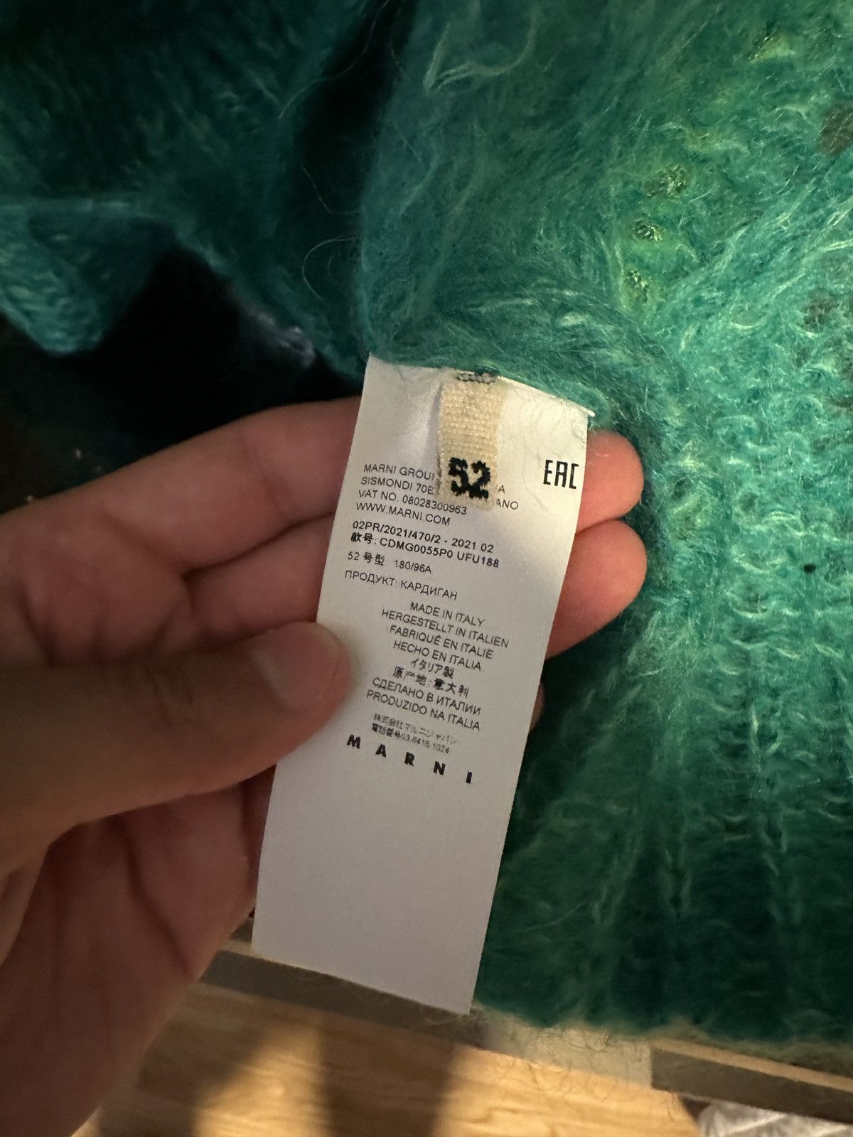 Marni Marni Mohair Cardigan Size US L / EU 52-54 / 3 - 3 Thumbnail