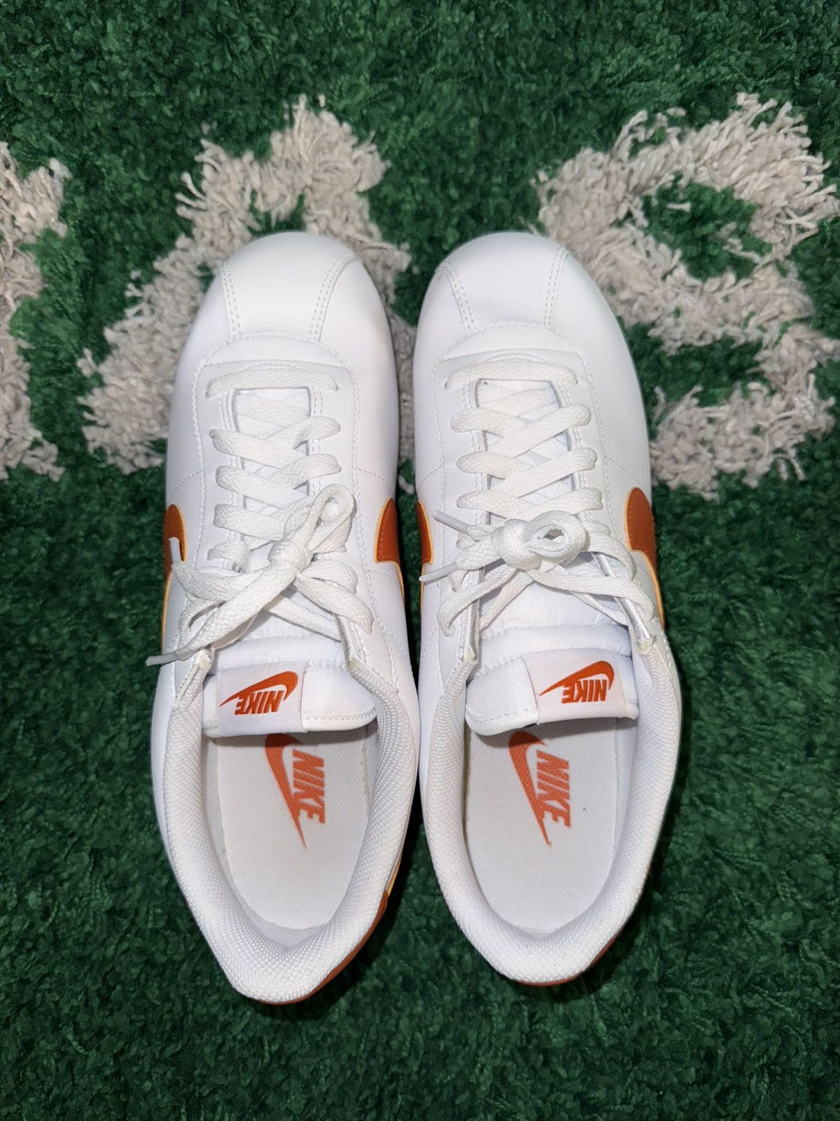 Nike Nike Cortez White/Orange Size US 10.5 / EU 43-44 - 3 Thumbnail
