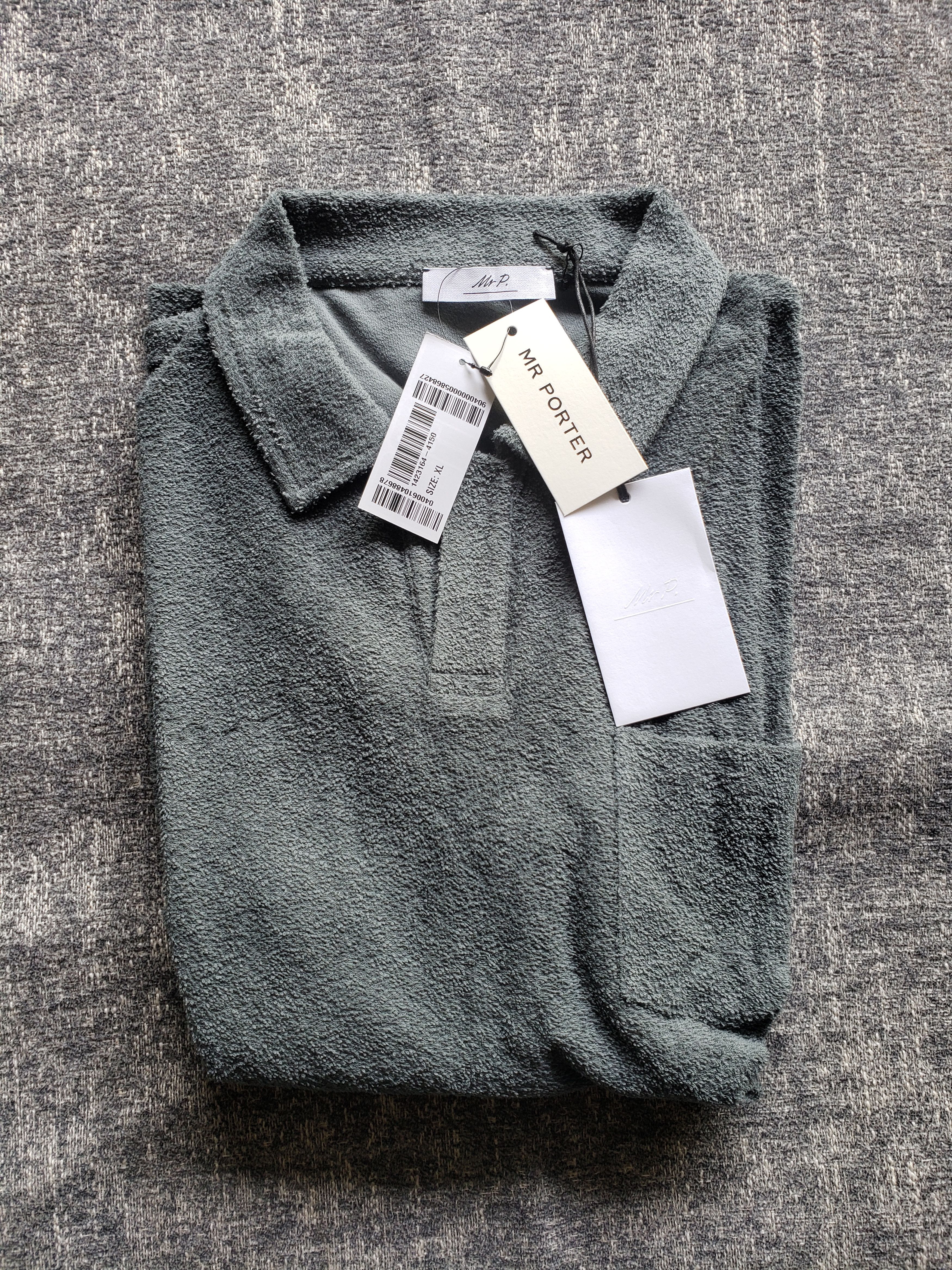 Mr P. Mr. P Terry Cloth Polo size L Size US L / EU 52-54 / 3 - 2 Thumbnail