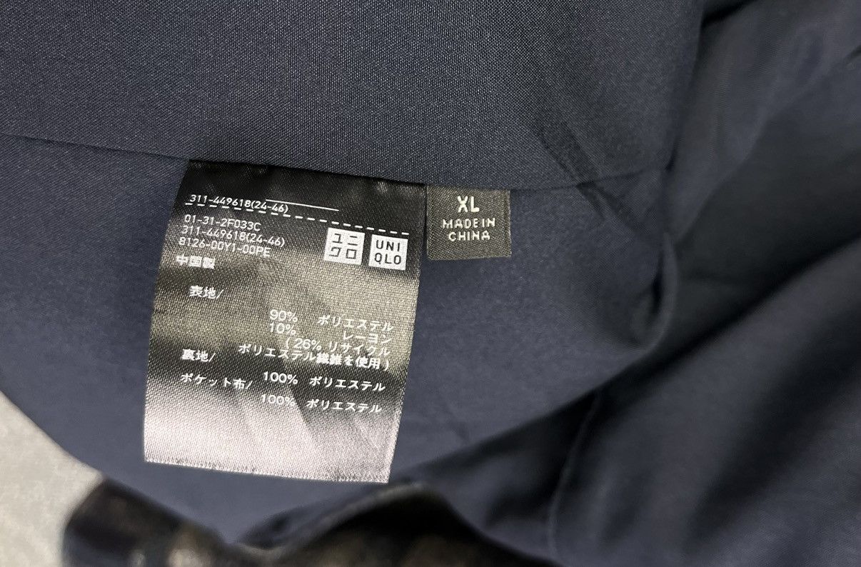 Japanese Brand × Uniqlo Uniqlo Rare Shadow Plaid Button Up Flannel Jacket Size US XL / EU 56 / 4 - 8 Thumbnail