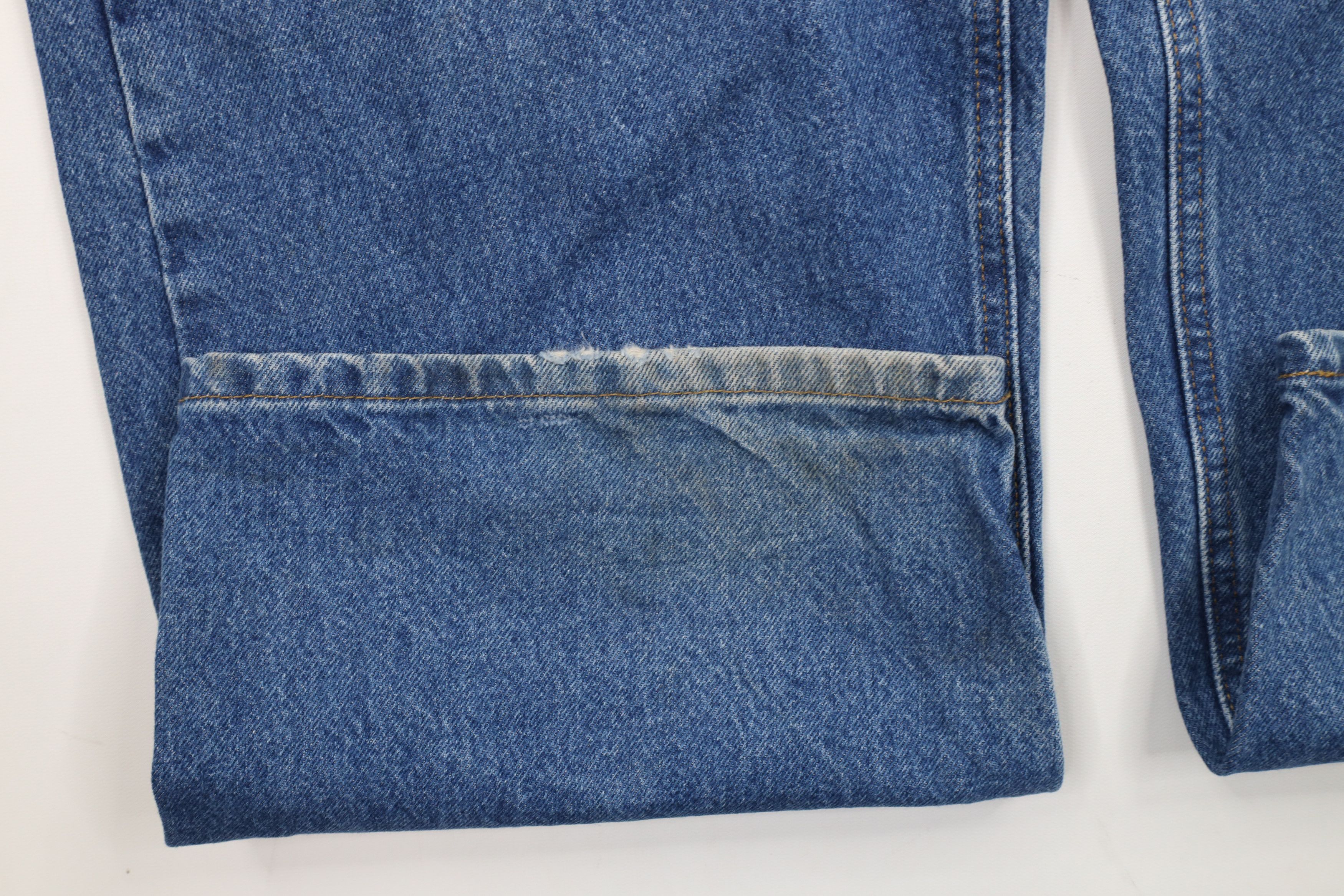 Carhartt × Vintage Vintage Carhartt Loose Fit Wide Leg Denim Jeans Blue Cotton Size US 42 / EU 58 - 6 Thumbnail