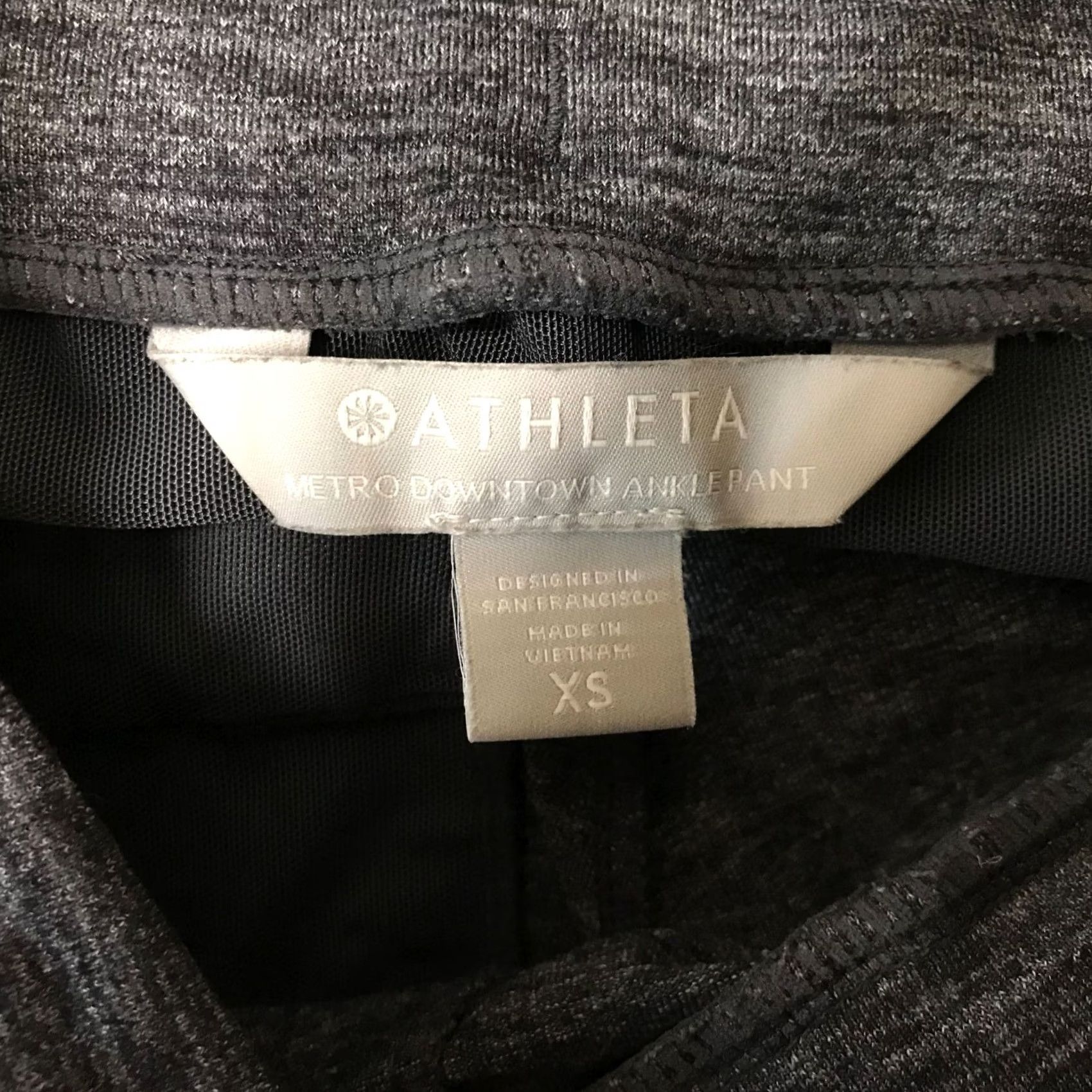 Athleta ATHLETA WOMEN'S Gray XS METRO DOWNTOWN ANKLE PANTS Size 26" / US 2 / IT 38 - 7 Thumbnail