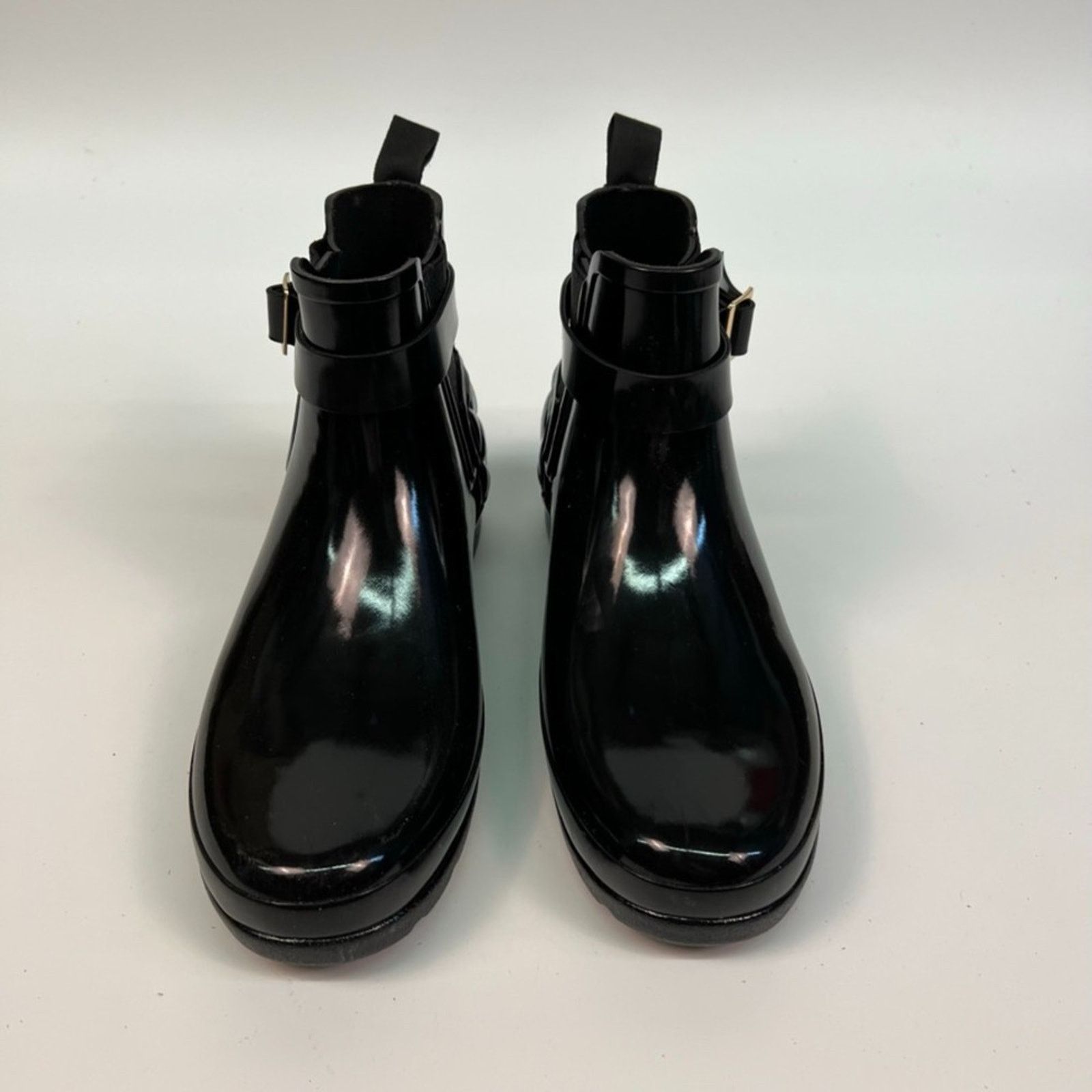 Hunter NEW Hunter Refined Gloss Quilted Chelsea Ankle Rain Boots Size US 9 / IT 39 - 9 Thumbnail