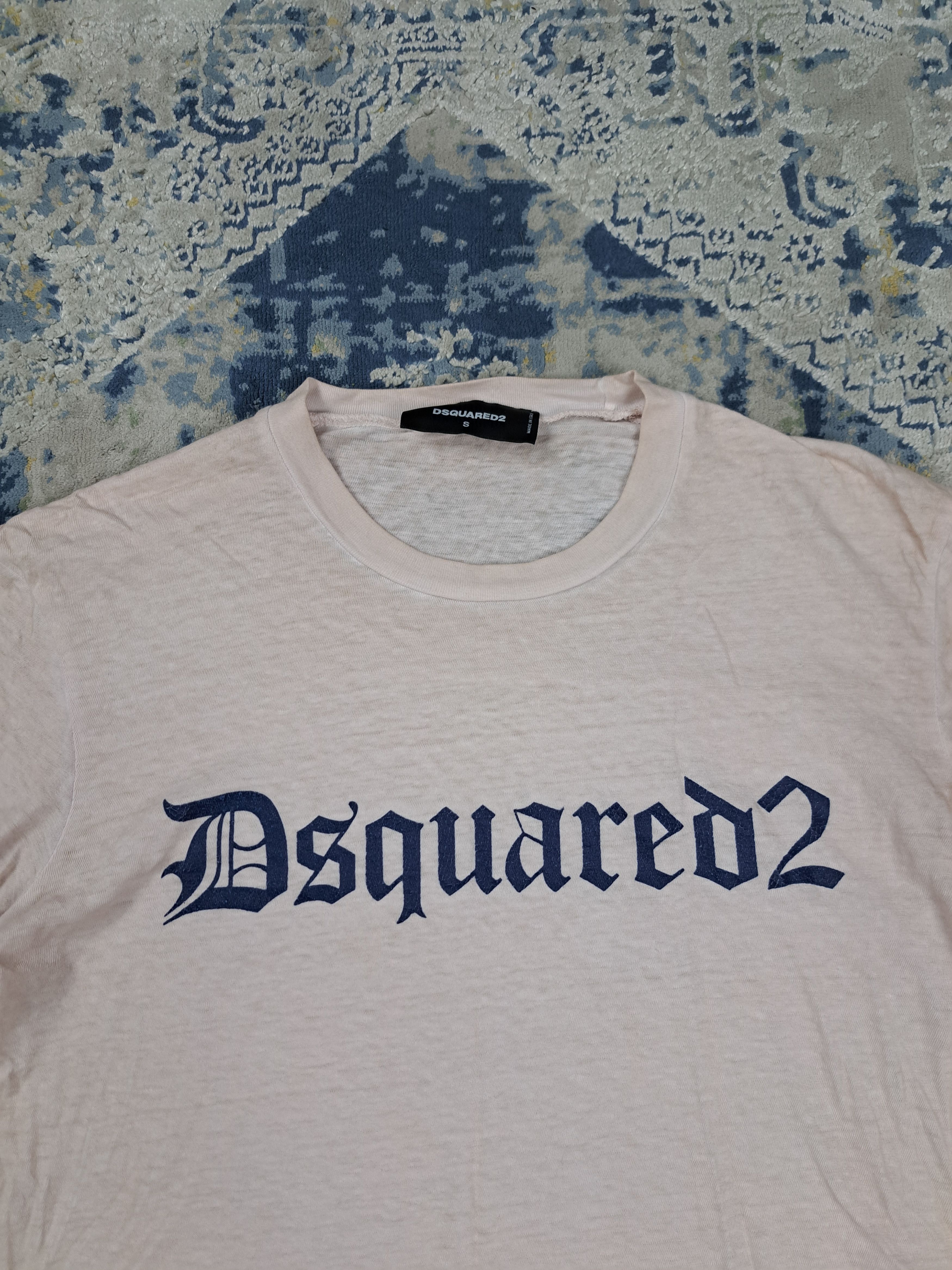 Dsquared2 Dsquared Lightweight Slim Fit Tee Streetwear y2k Drip Size US S / EU 44-46 / 1 - 2 Thumbnail