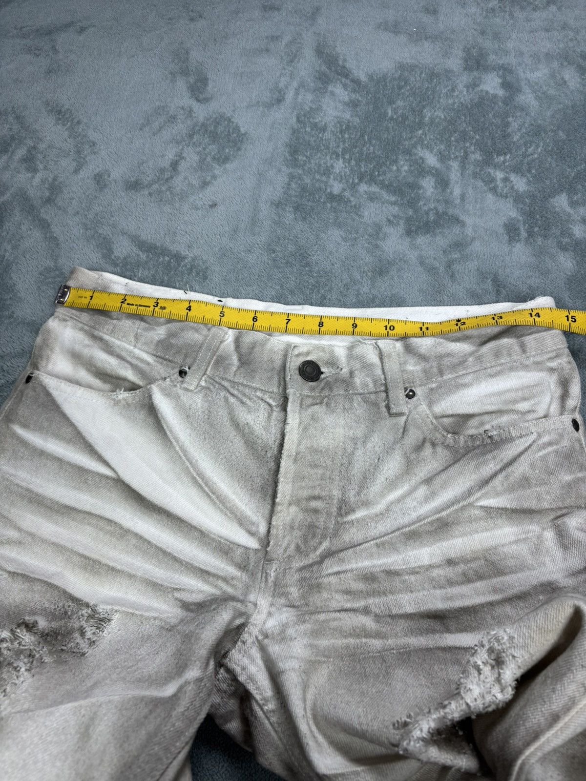 Le Grande Bleu (L.G.B.) Shellac Flared Pants. S0227 Size US 29 - 10 Thumbnail
