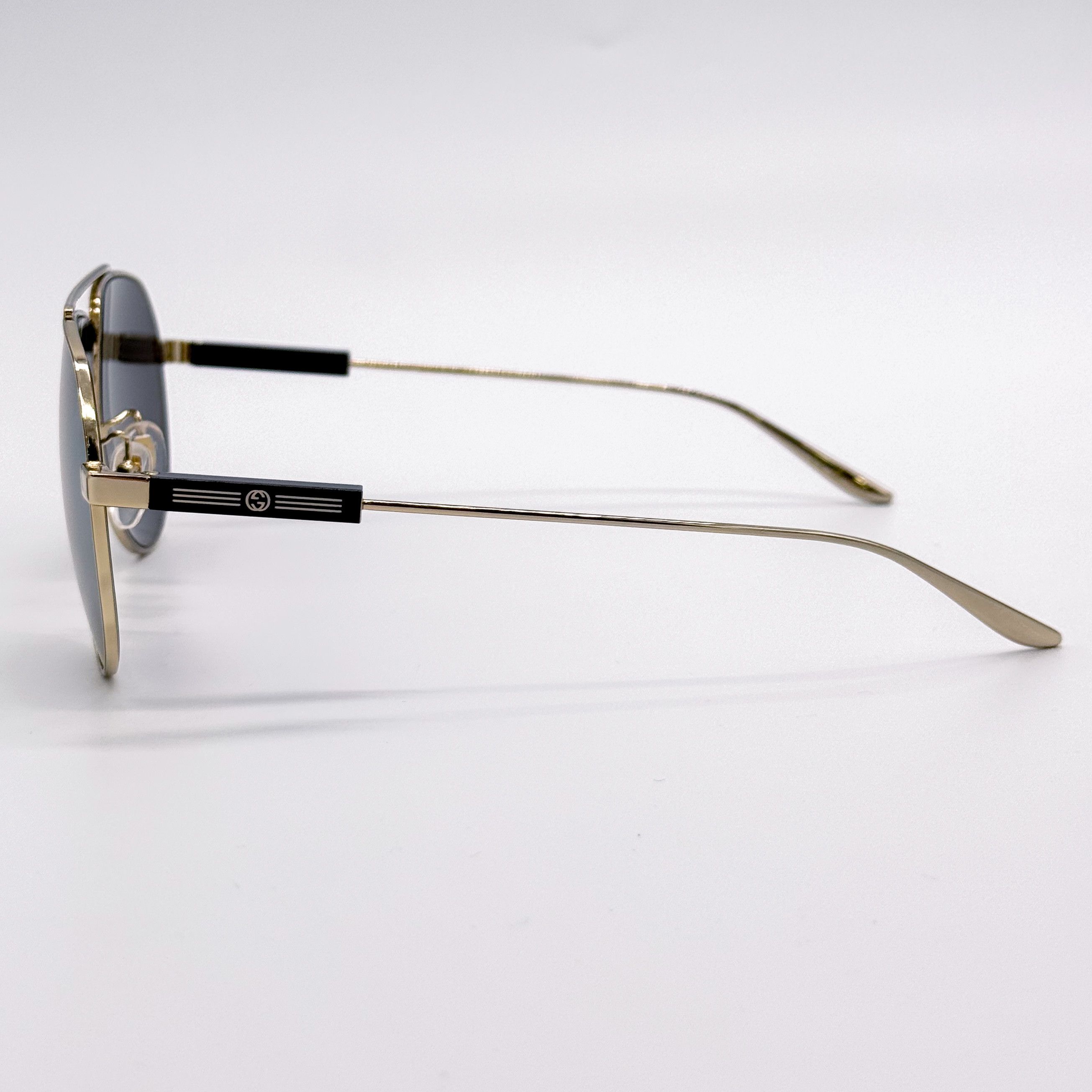 Gucci NEW GUCCI GG1311S 002 UNISEX METAL AVIATOR SUNGLASSES Size ONE SIZE - 7 Thumbnail