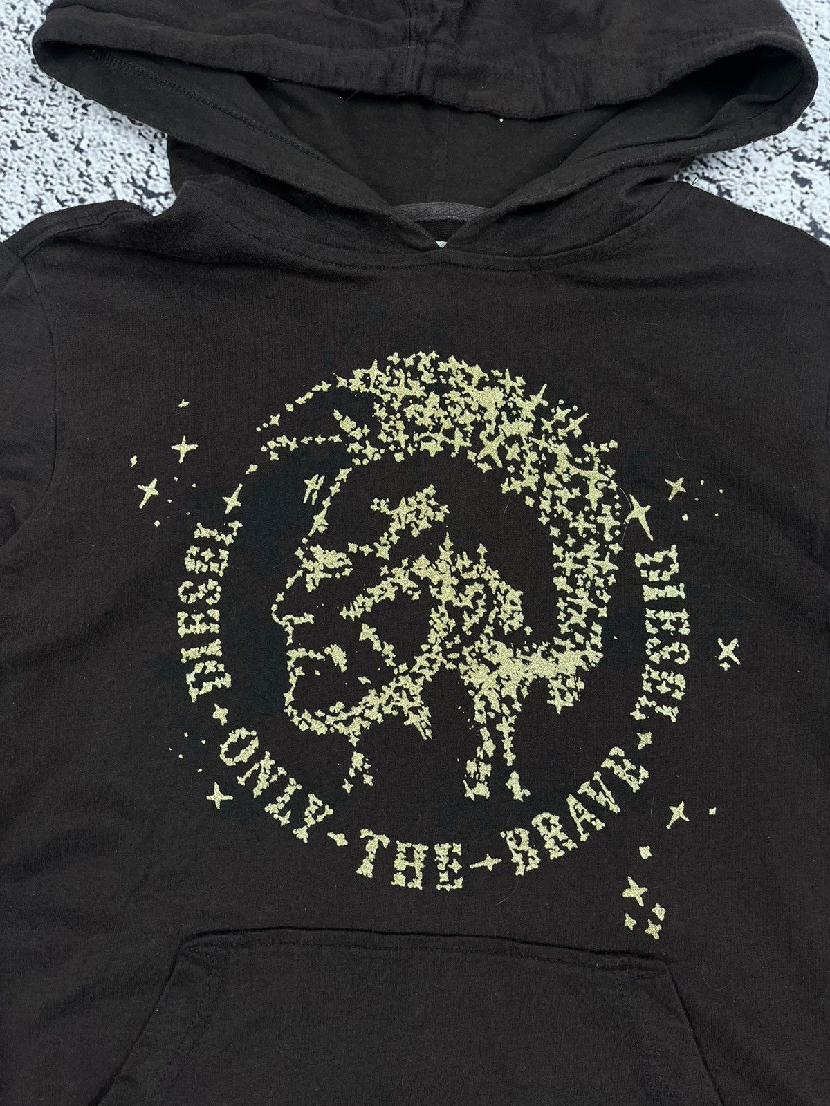 Diesel Diesel Only The Brave Mohawk Star Logo Hoodie Black Size M Size M / US 6-8 / IT 42-44 - 4 Thumbnail
