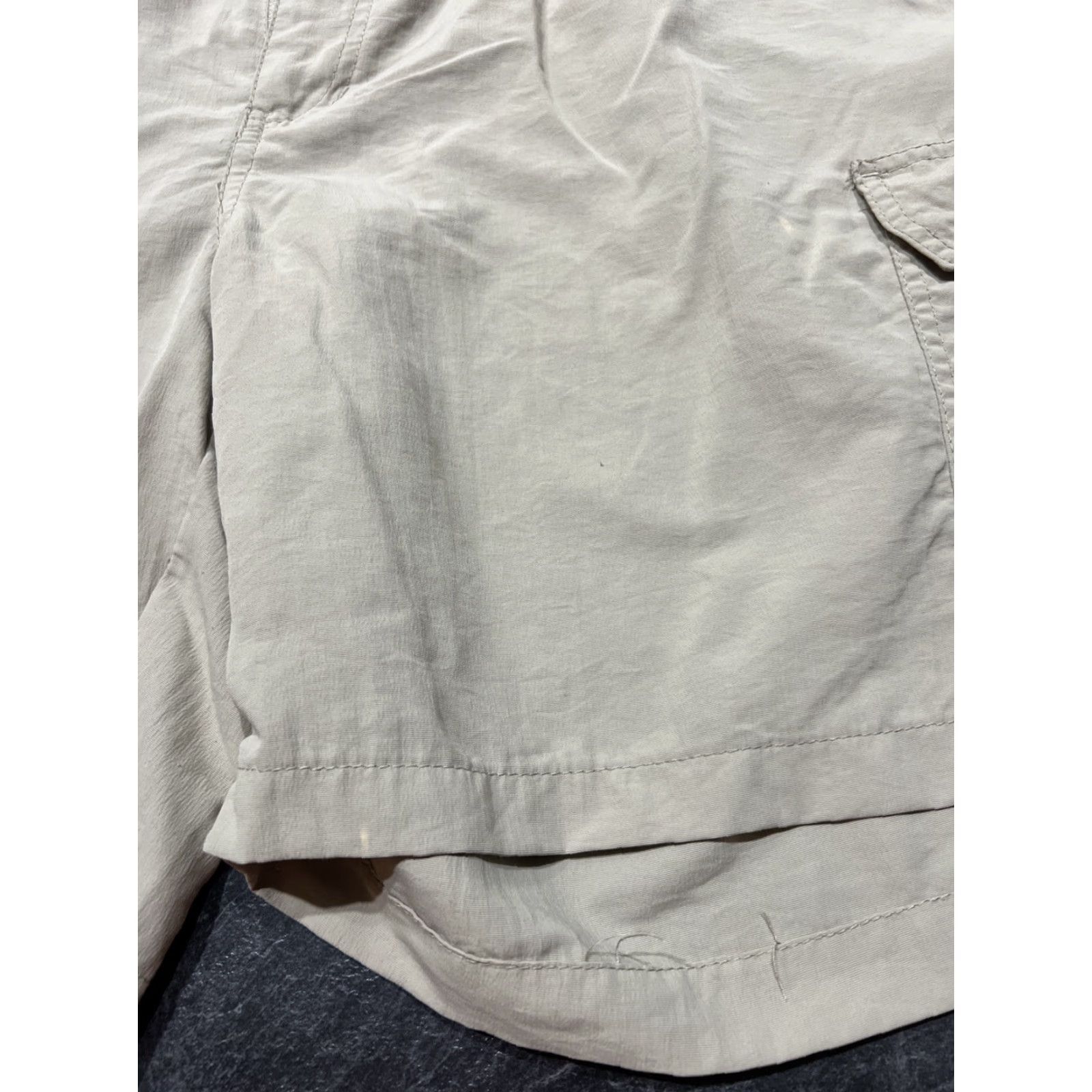 Vintage VINTAGE All American Fisherman Shorts Men XL Beige Nylon Cargo Pockets 70s Outdoor Size US 36 / EU 52 - 3 Thumbnail