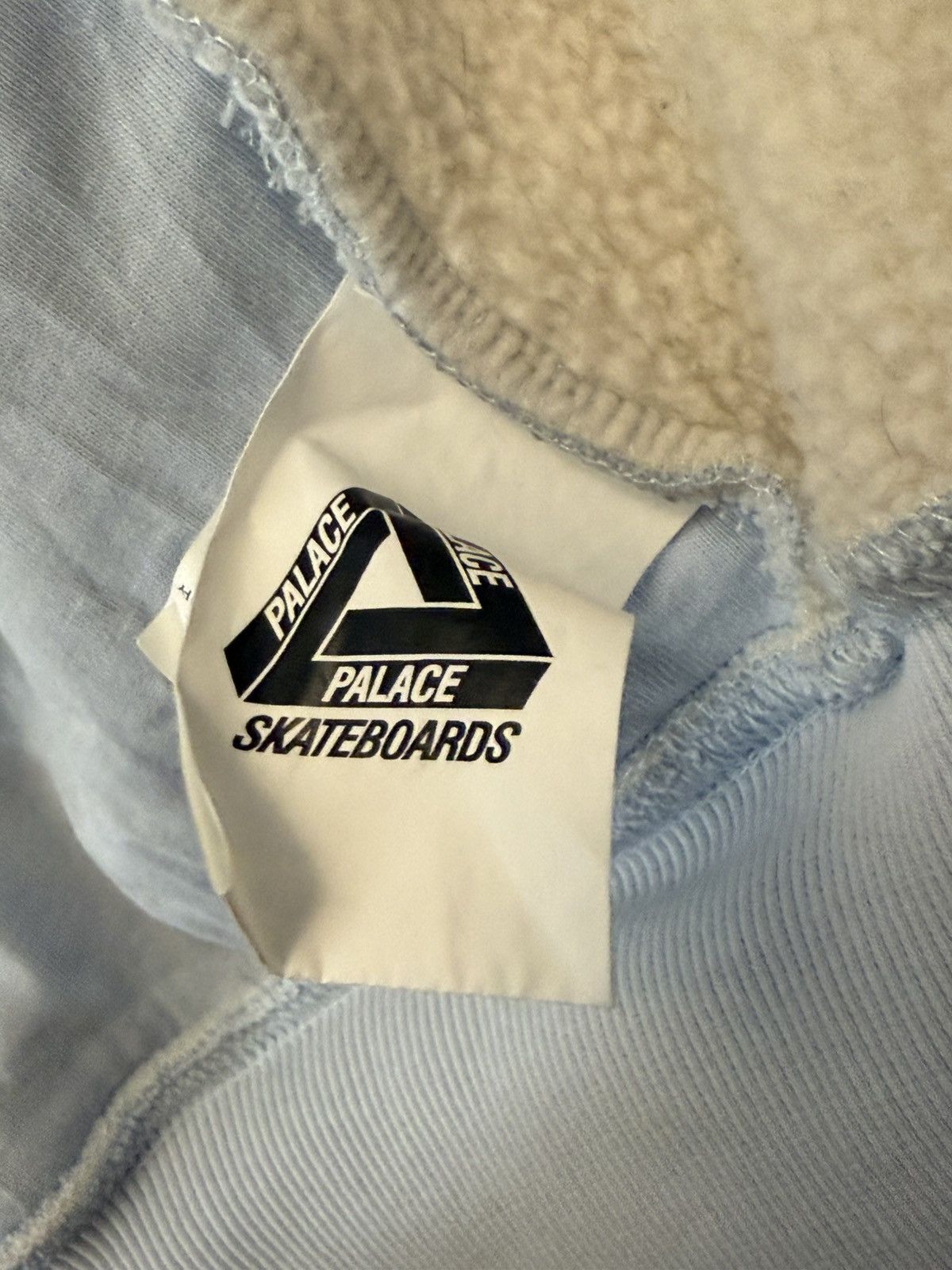 Palace Palace Thermal Embossed P3 Zip Hood (Faint Blue) Size US M / EU 48-50 / 2 - 6 Thumbnail
