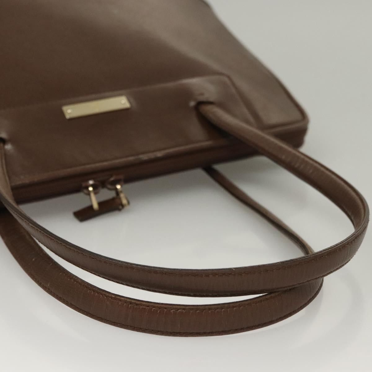 Gucci GUCCI Tote Bag Leather Brown Size ONE SIZE - 8 Thumbnail