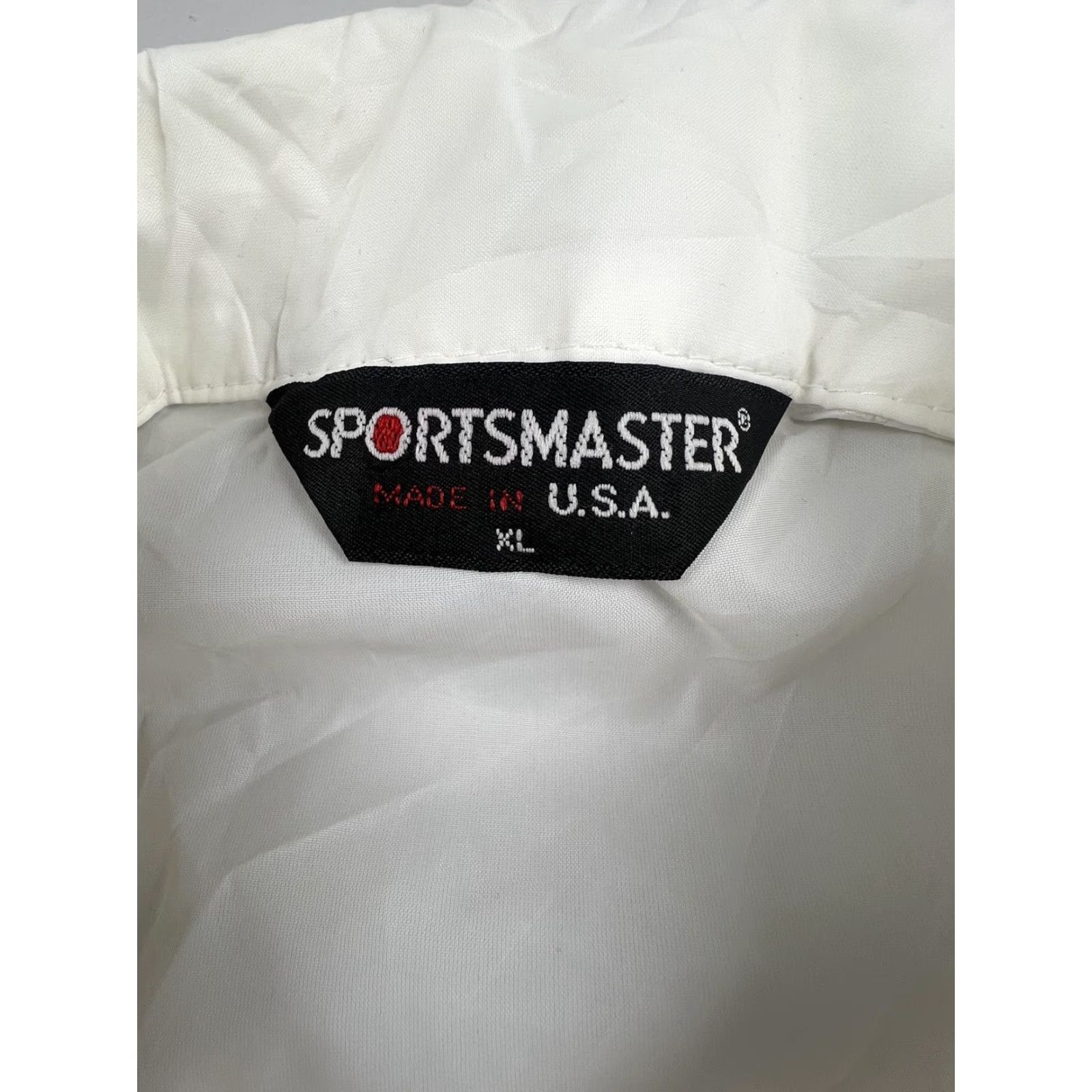 Vintage VINTAGE Sportsmaster Jacket Mens XL White Windbreaker Calgon Run Walk 1995 USA Size US XL / EU 56 / 4 - 3 Thumbnail