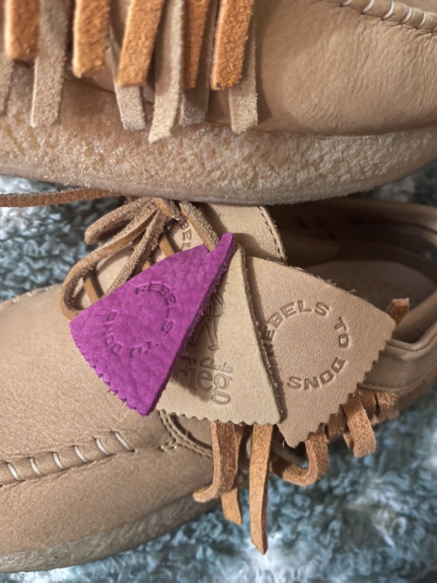 Clarks × Designer × Ronnie Fieg Clarks x Ronnie Fieg Fringle Moccasin Moc Indian mule clog Size US 11 / EU 44 - 2 Thumbnail