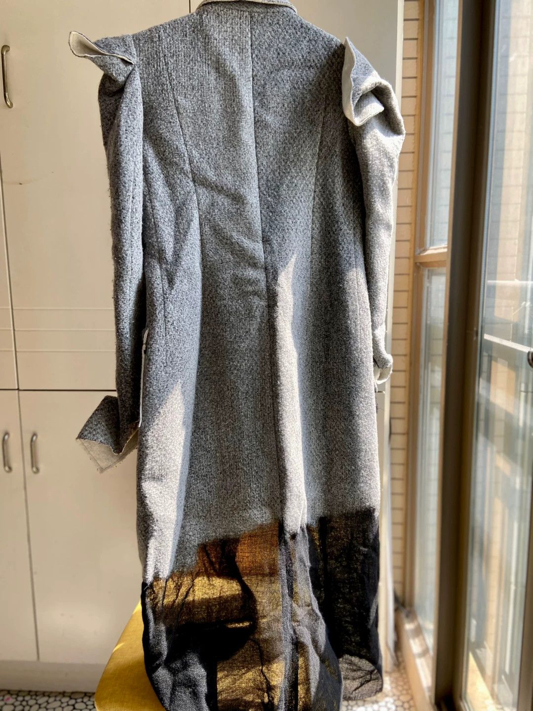 Yohji Yamamoto Yohji Yamamoto Decon Wool Like New Size 1 Grad Distressed Size US S / EU 44-46 / 1 - 3 Thumbnail