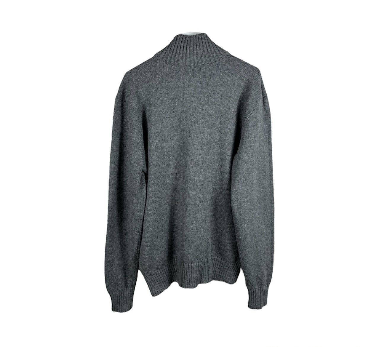 Polo Ralph Lauren × Ralph Lauren Polo Ralph Lauren vintage cotton sweater button up half zip Size US M / EU 48-50 / 2 - 2 Thumbnail