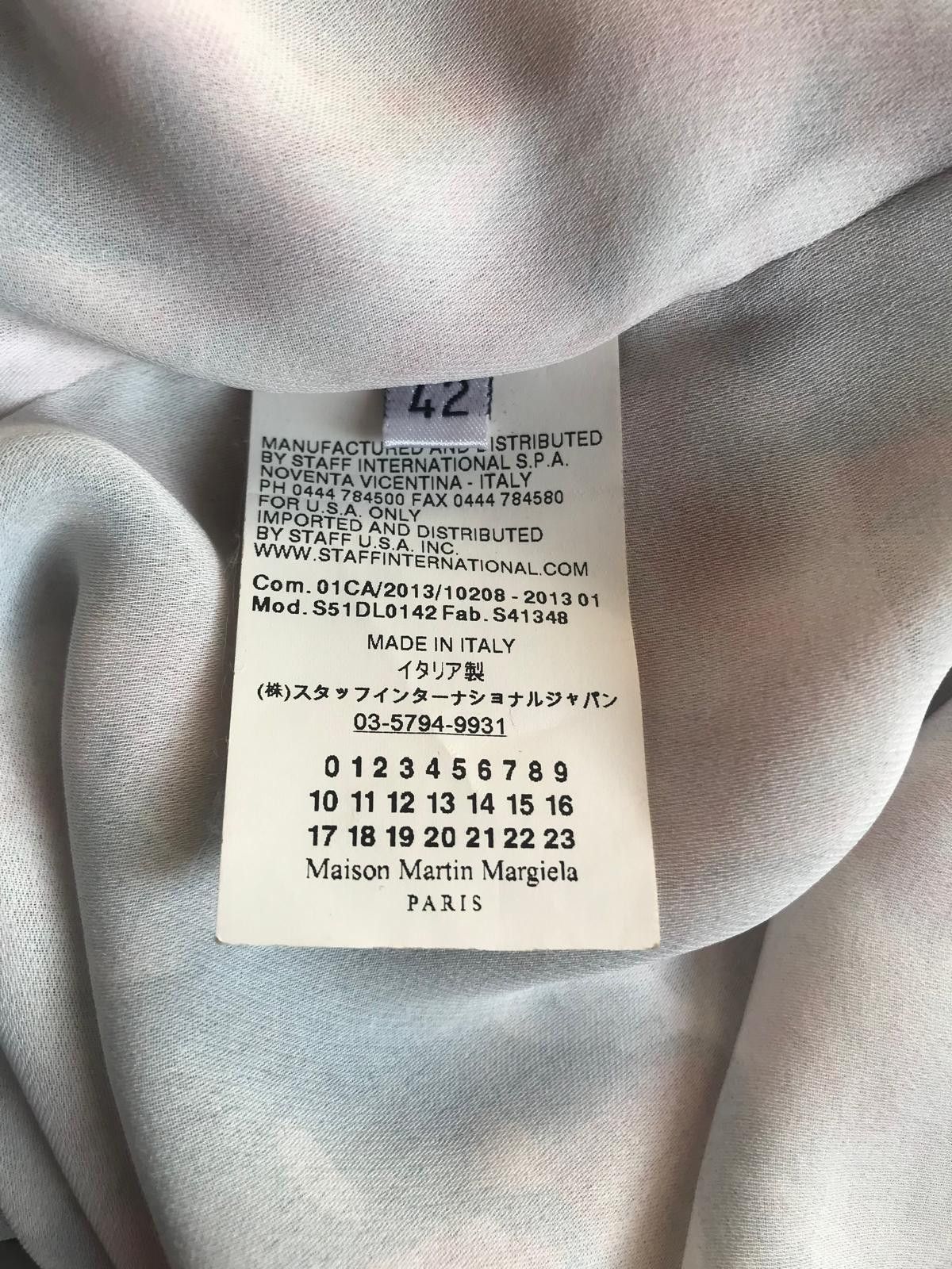 Maison Margiela SS13 Mainline Maison Martin Margiela Womans Shirt Y2K 90s Size M / US 6-8 / IT 42-44 - 4 Thumbnail