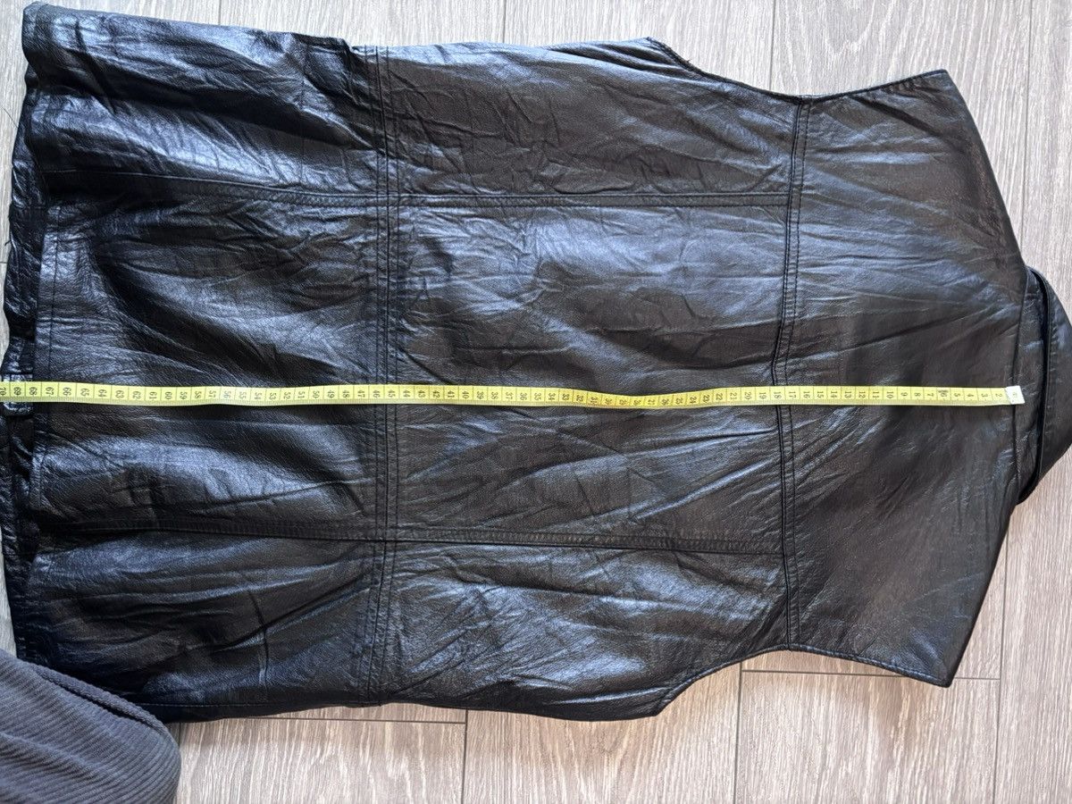 Genuine Leather × Leather × Vintage Vintage Leather Biker Jacket Size US S / EU 44-46 / 1 - 6 Thumbnail