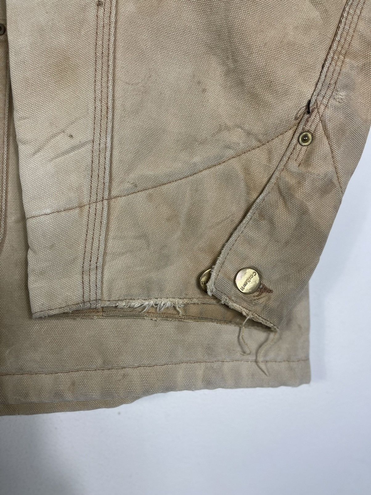 Carhartt VINTAGE Carhartt Chore Jacket Blanket Lined Faded Distressed Size US XXL / EU 58 / 5 - 8 Thumbnail